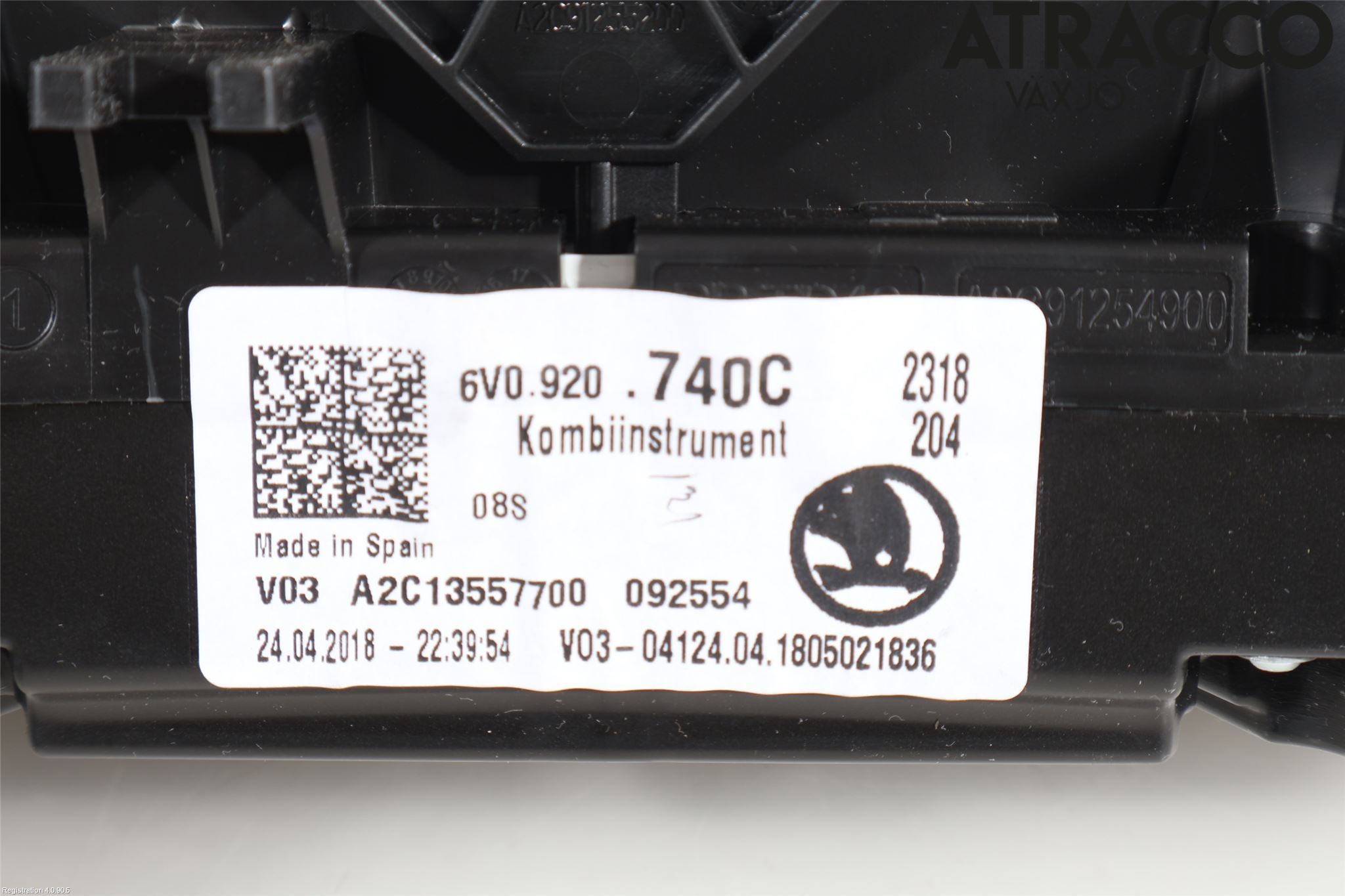 Skoda FABIA 15-21 Instrument Komb