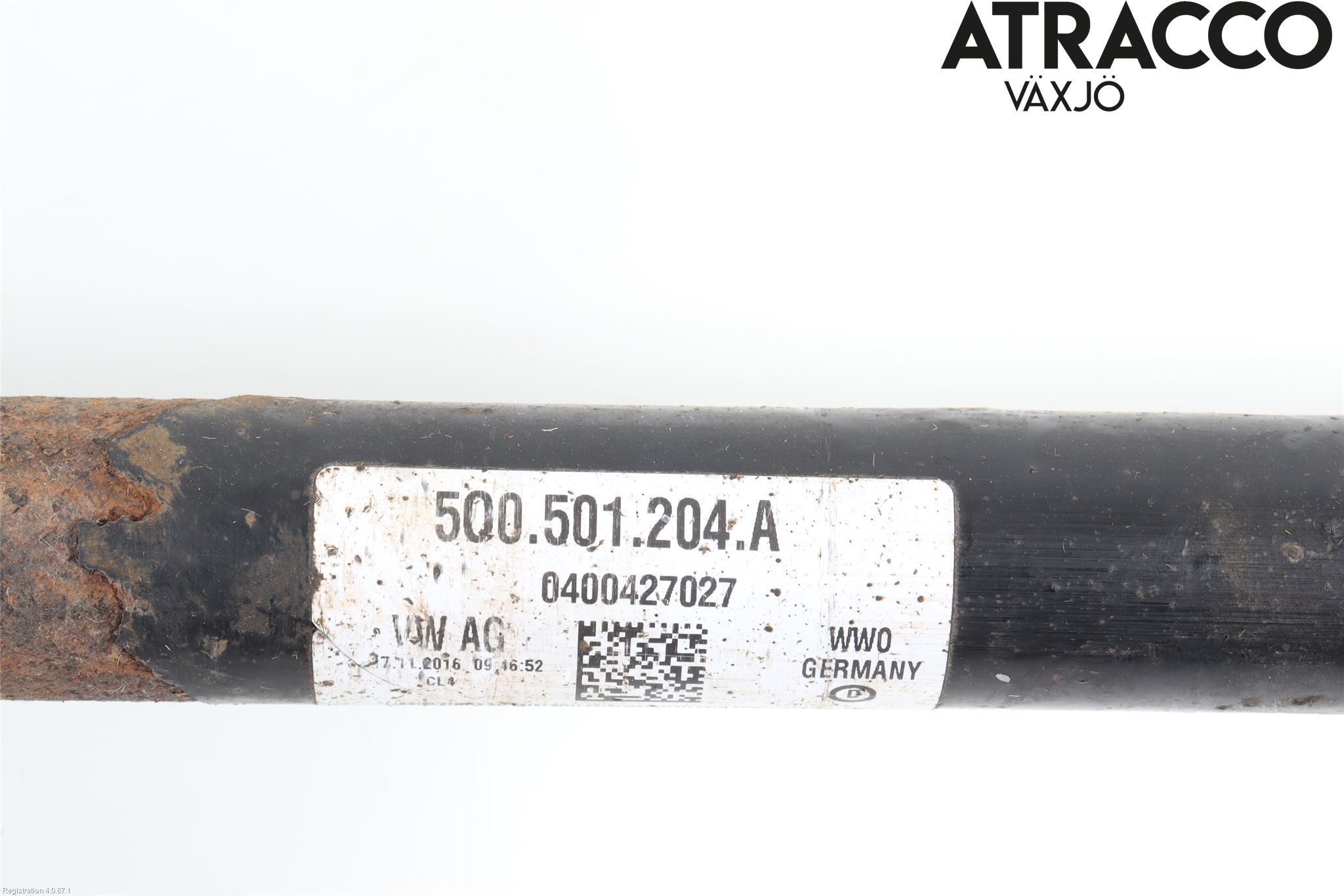 Volkswagen VW GOLF / E-GOLF VII 13-20 Drivaxel Bak Höger