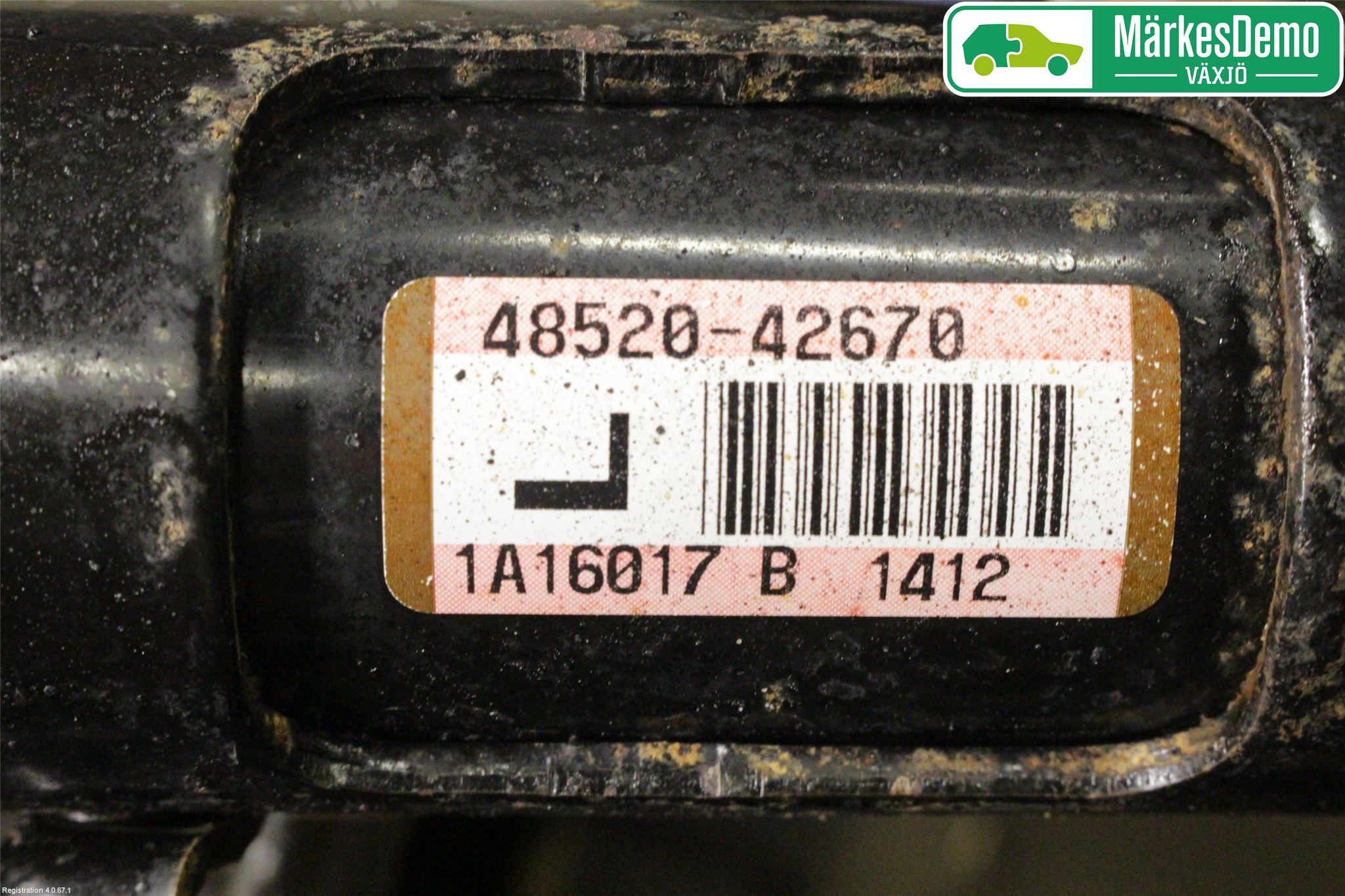 Toyota RAV4 13-18 Fjäderben Fram Vänster