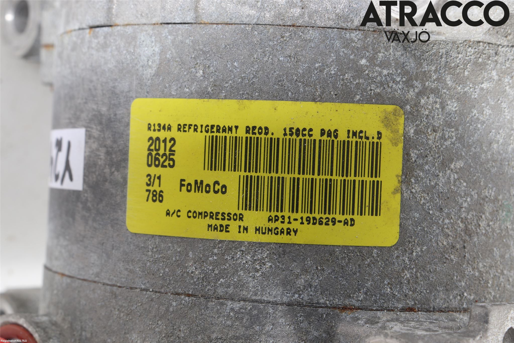 Ford FIESTA 09-12 Ac Kompressor