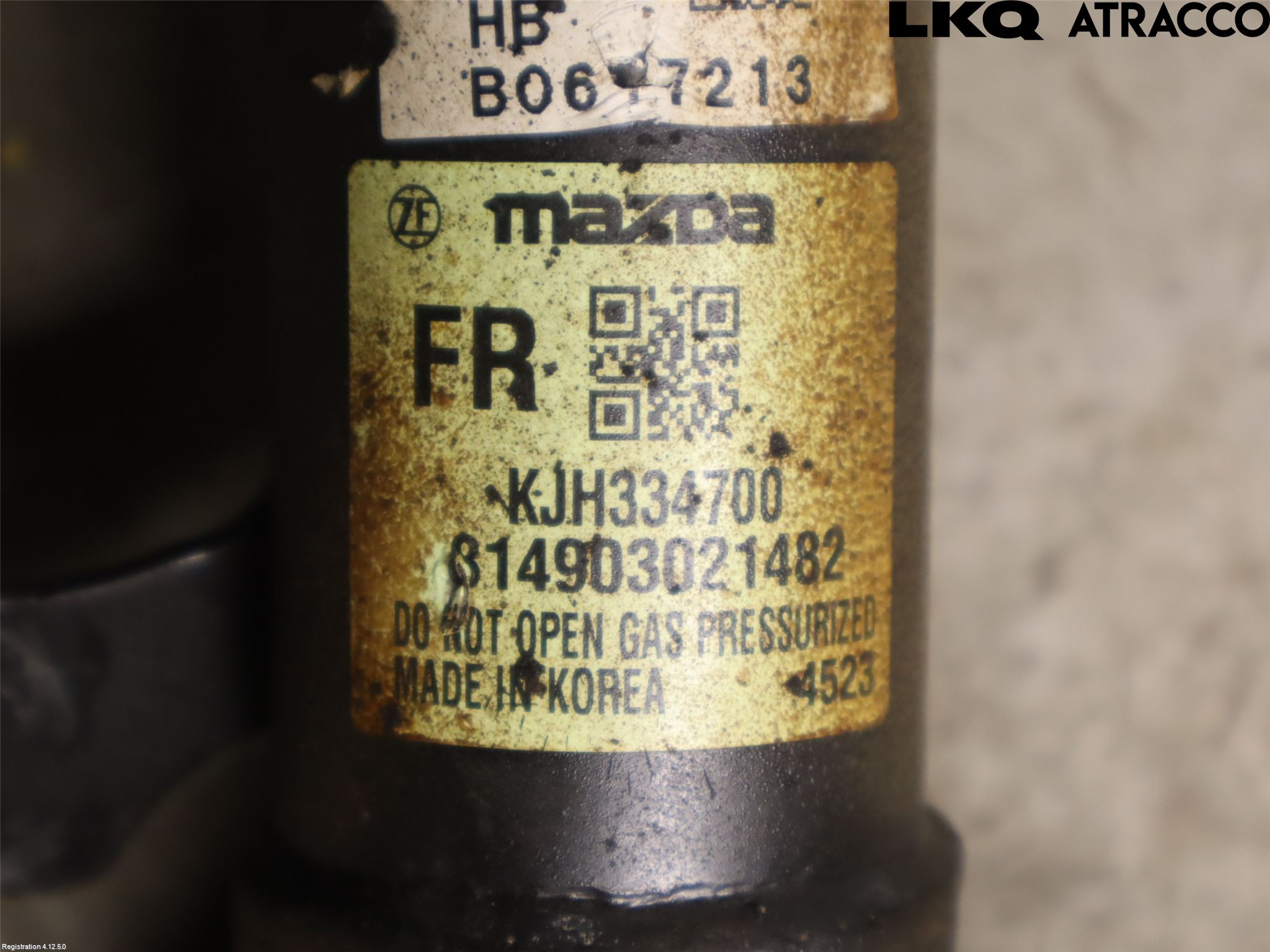 Mazda CX-80 24- Fjäderben Fram Höger