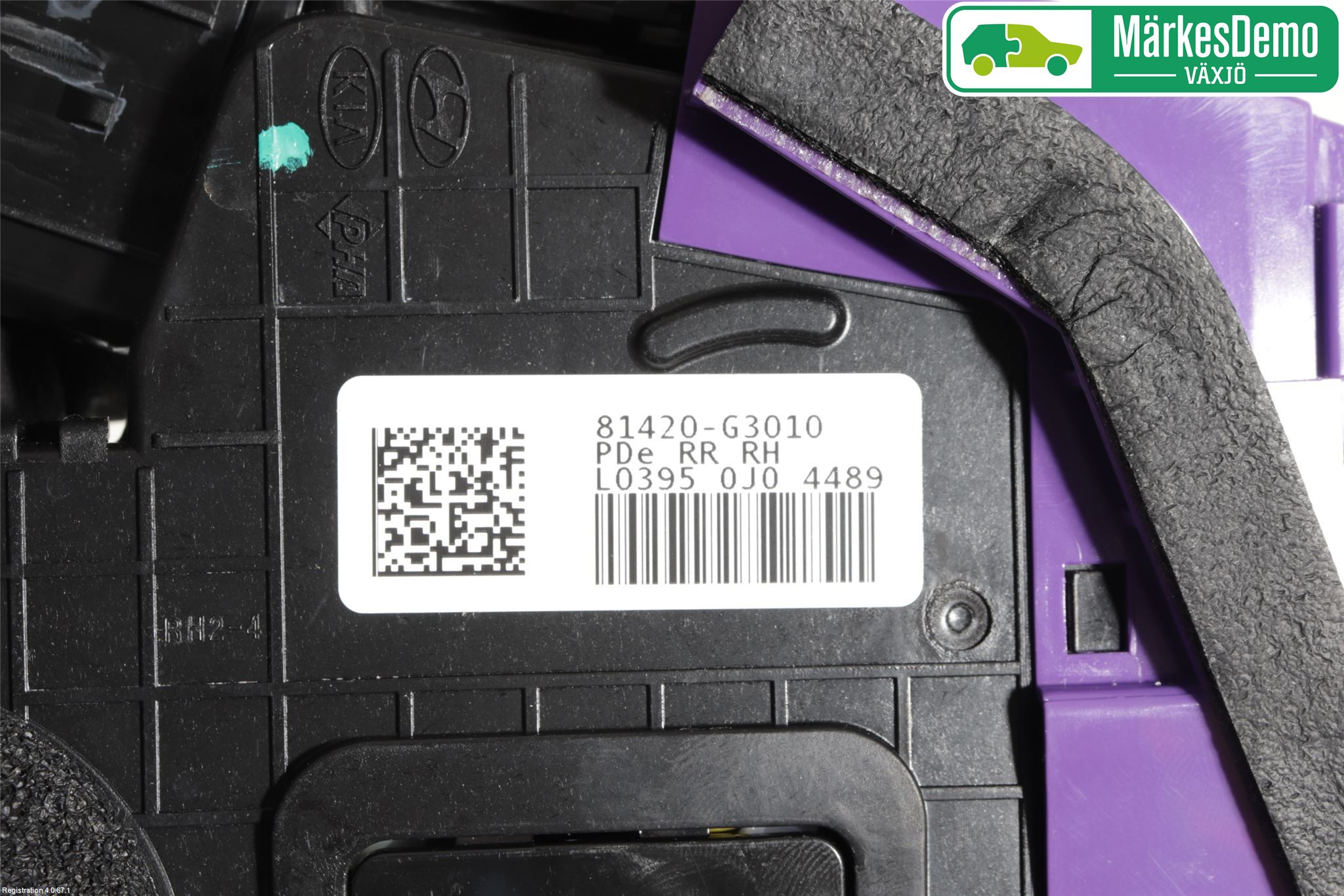 Hyundai i30 PD 17- Låskista-Dörrlås