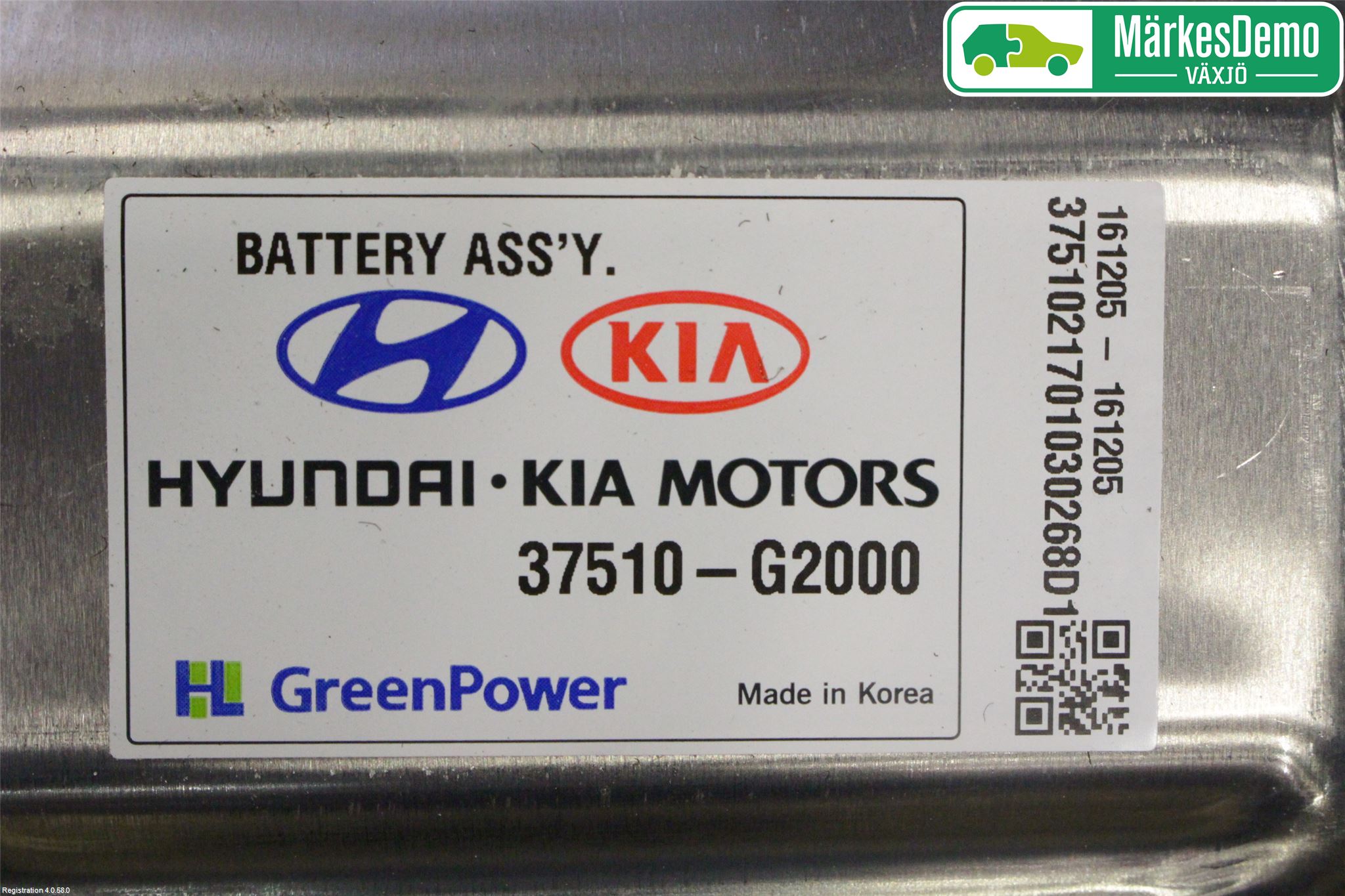 Hyundai IONIQ AE 17-22 Batteri Högspänning