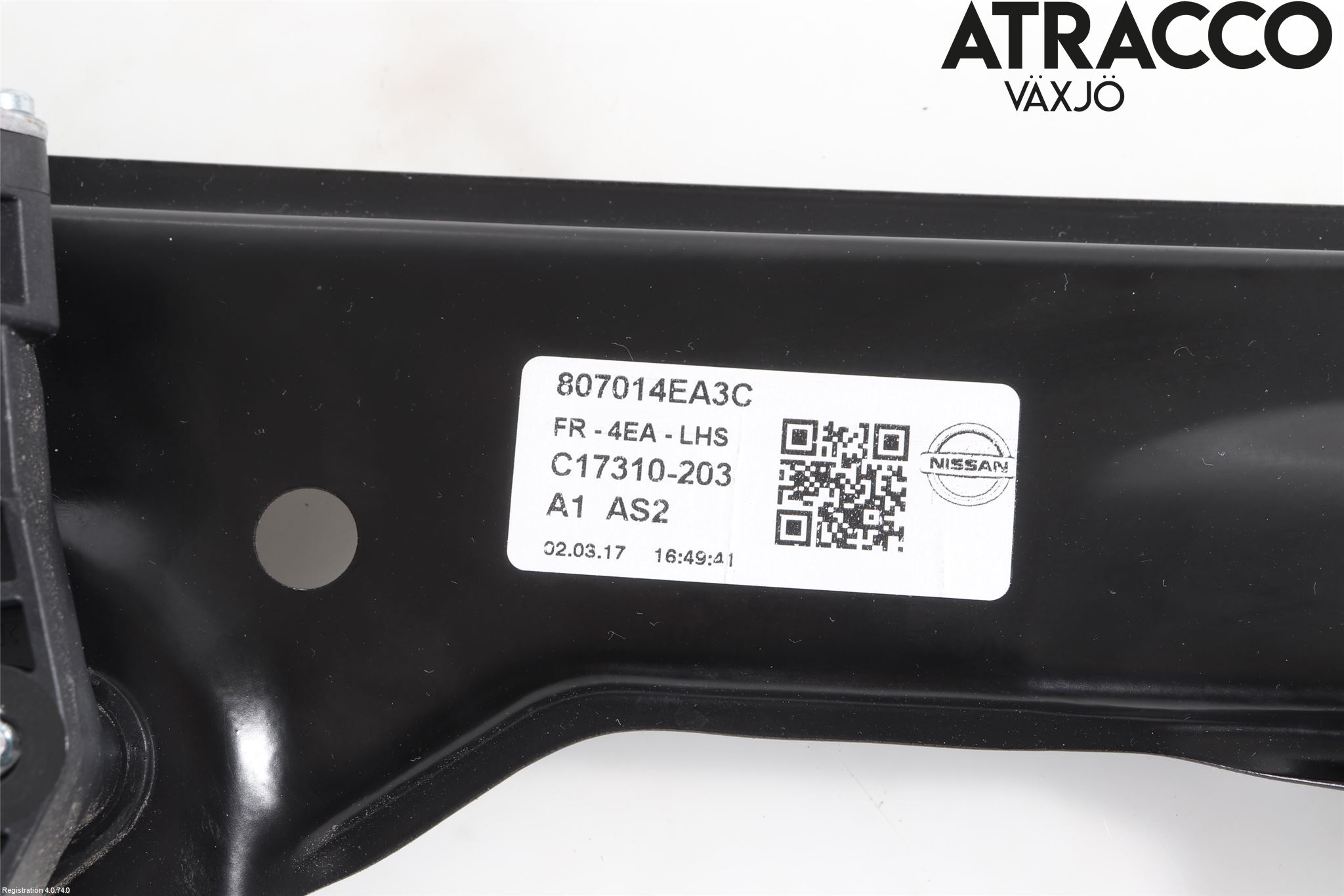 Nissan QASHQAI 14-17 Fönsterhiss El Kompl