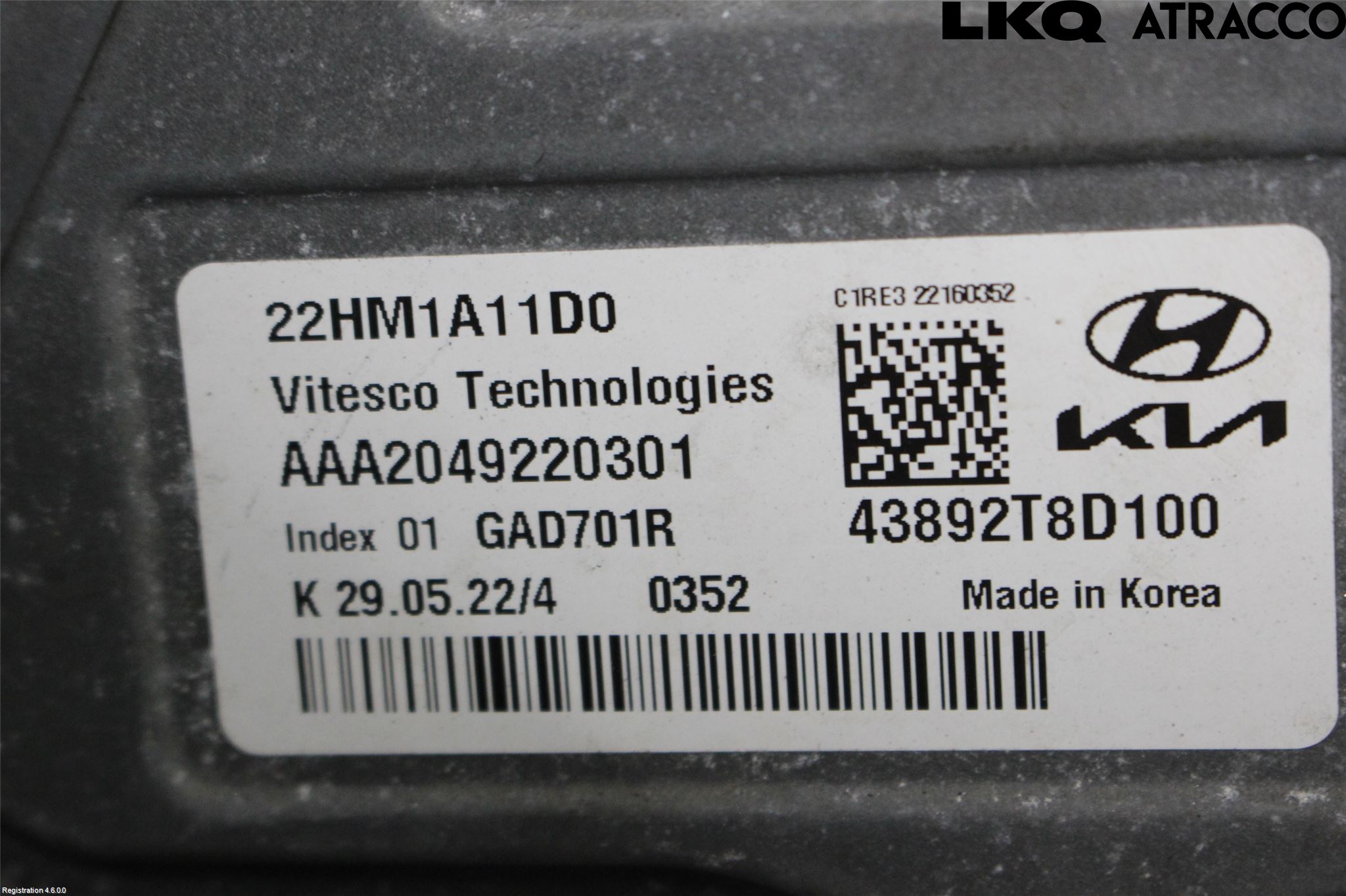 Hyundai BAYON BC3 21- Växellåda Automat