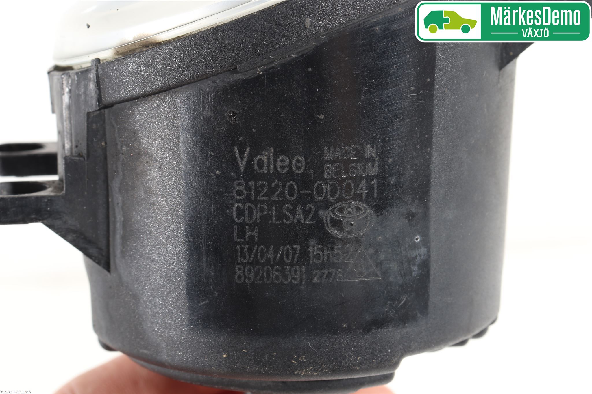 Toyota AVENSIS 07-08 Dimljus-Varselljus Fram