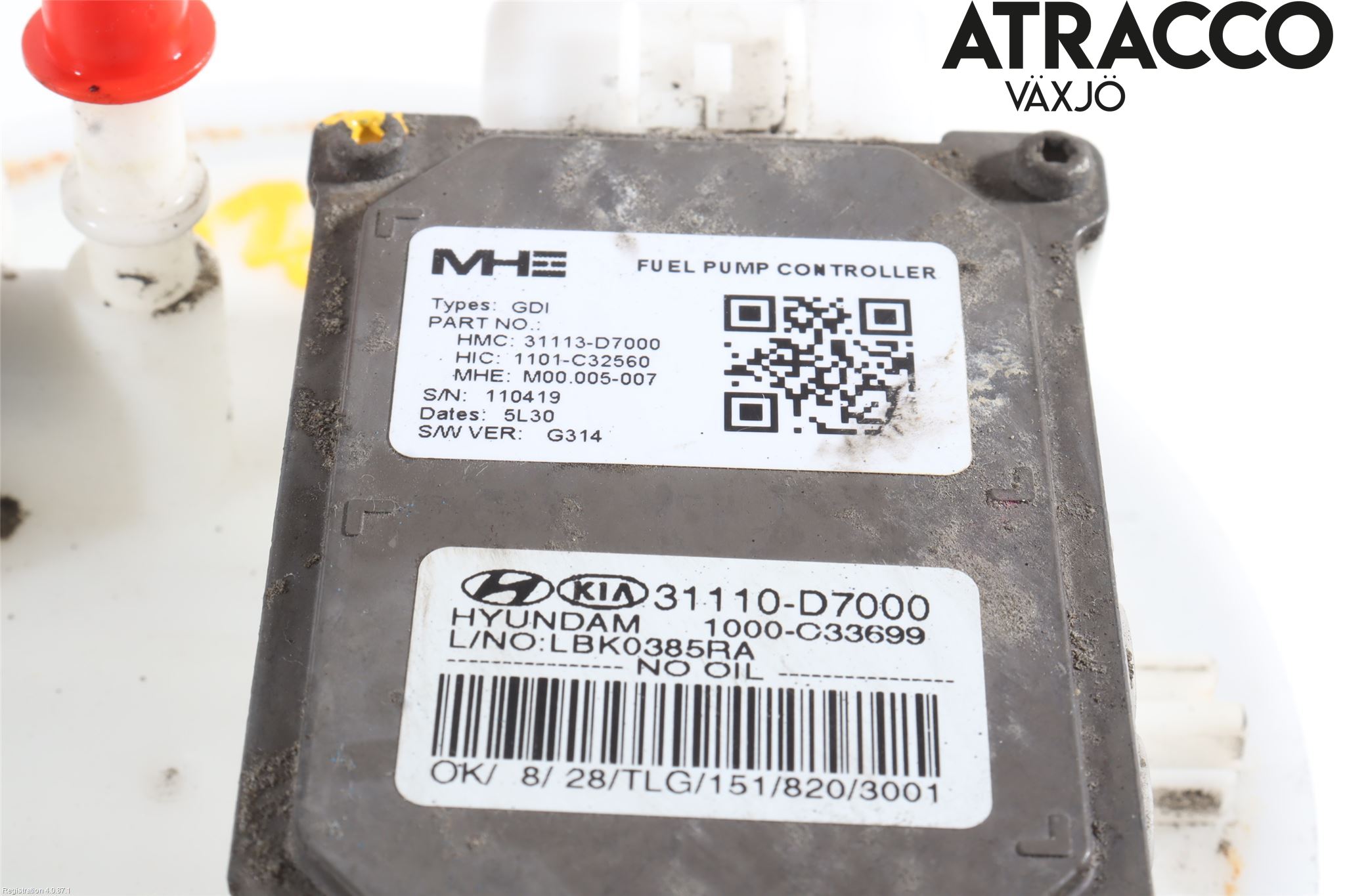 Hyundai TUCSON 05- Bränslepump El