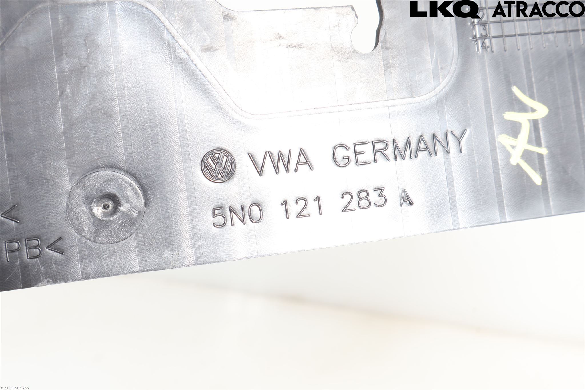 Volkswagen VW TIGUAN 07-16 Deflektor Plåt-Plast Kylning