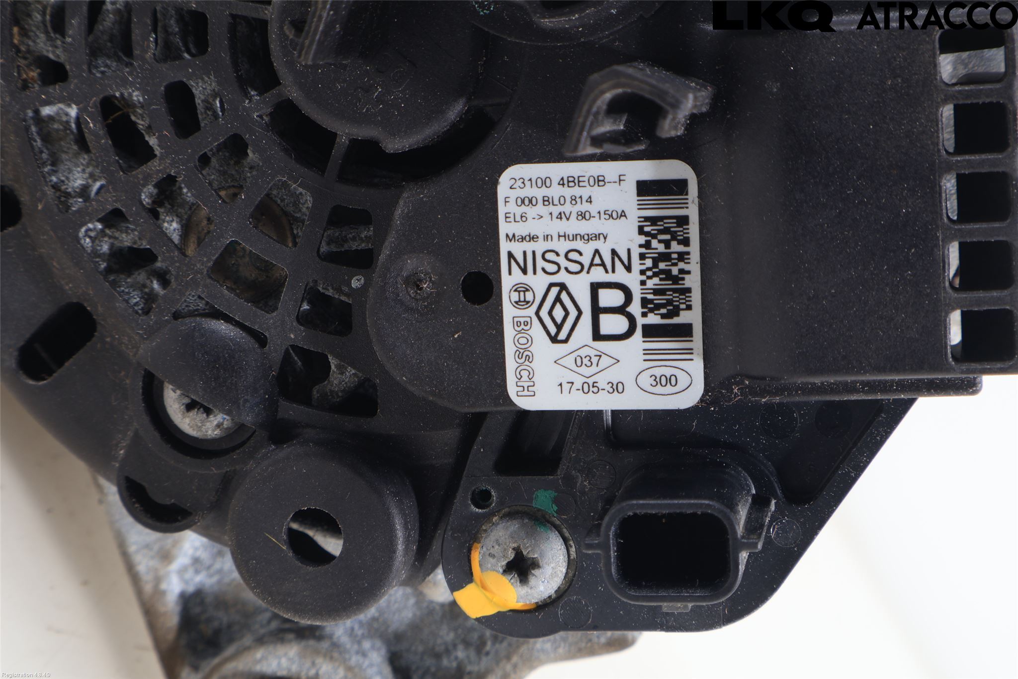 Nissan QASHQAI 17-21 Generator