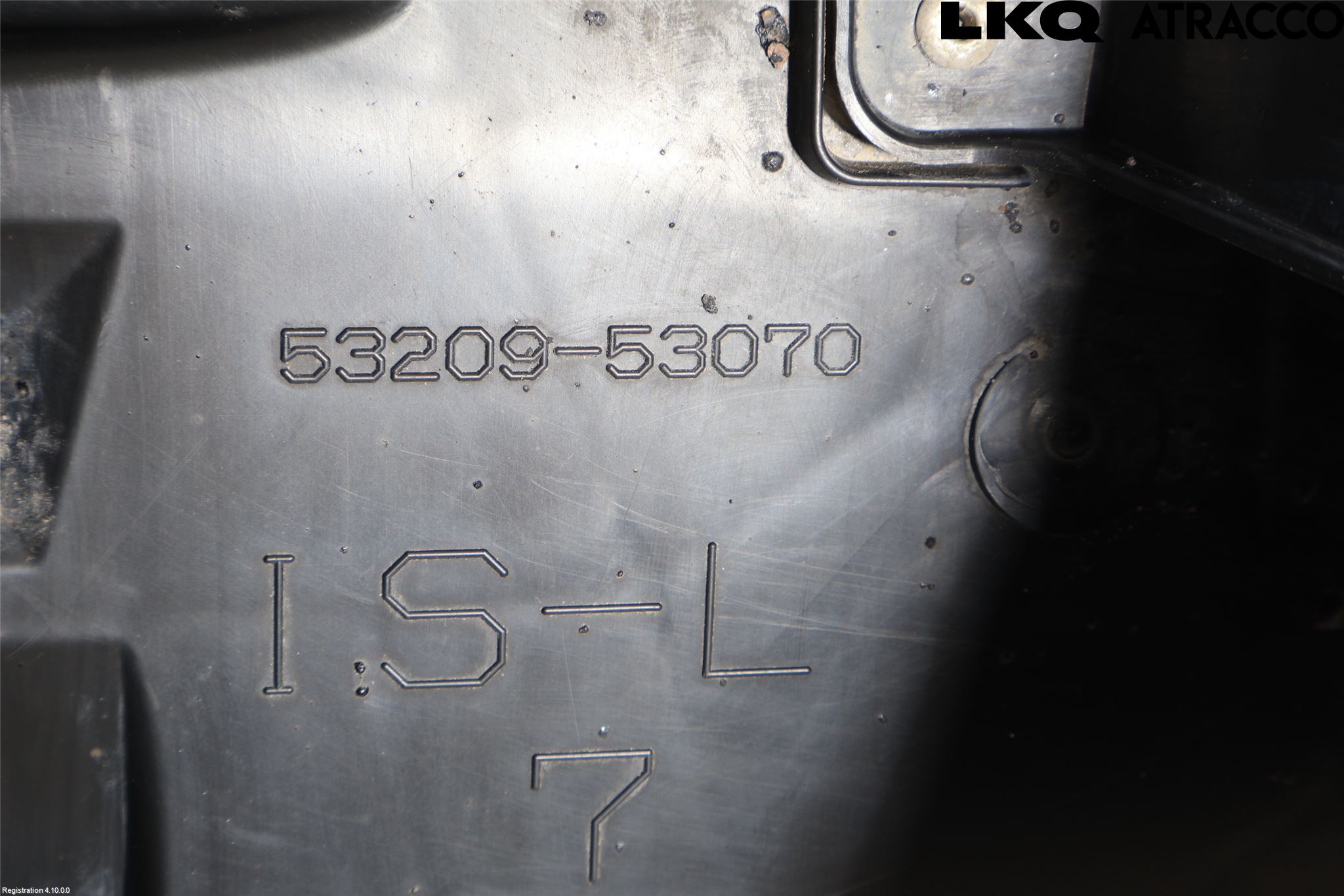 Lexus IS 250/350 14-20 Deflektor Plåt-Plast Kylning