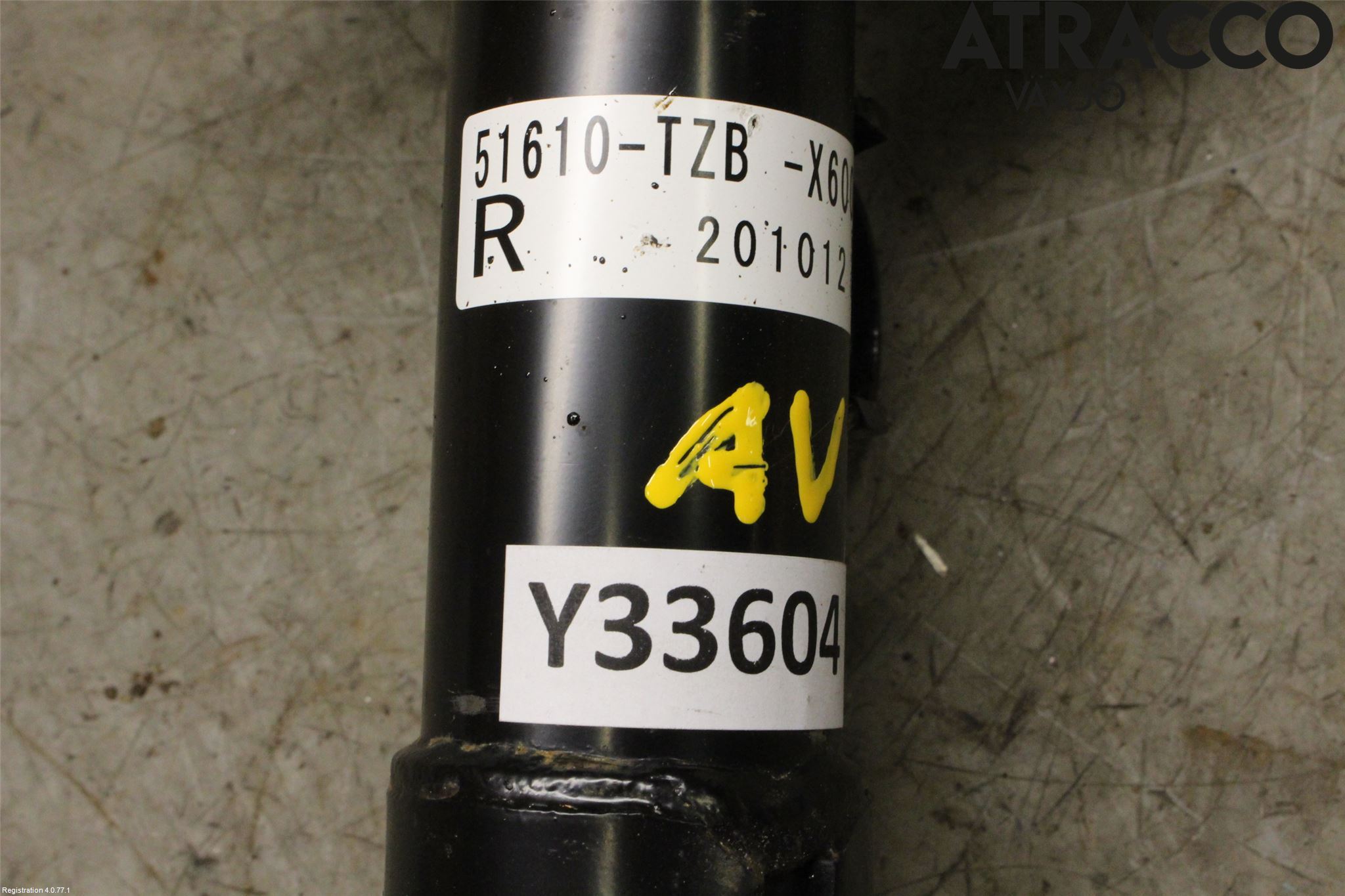Honda JAZZ 21- Fjäderben Fram Höger