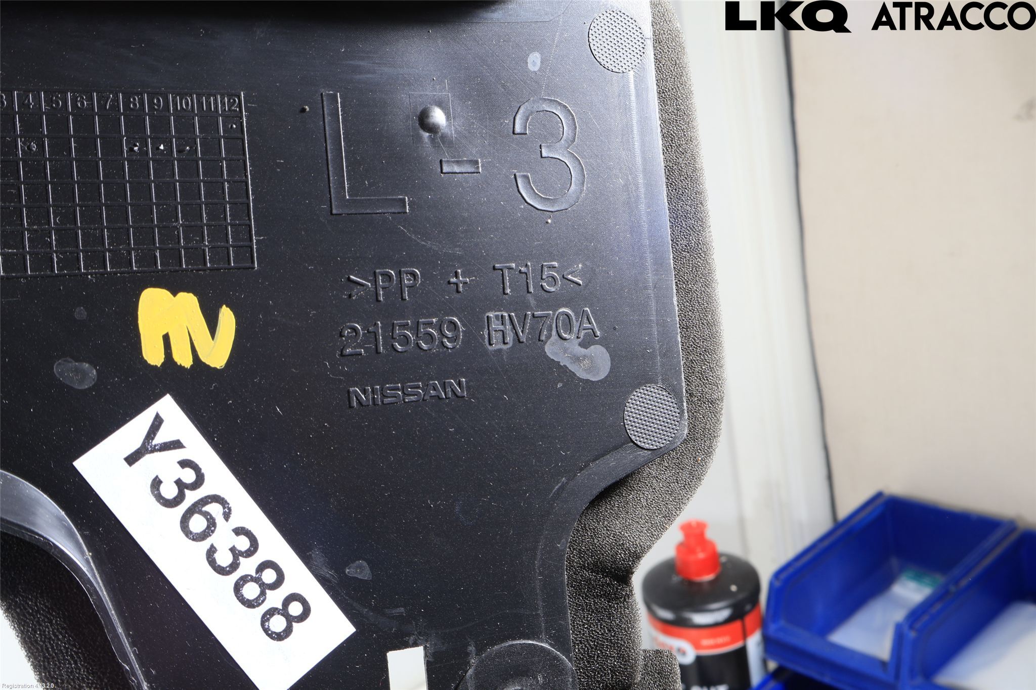 Nissan QASHQAI 17-21 Deflektor Plåt-Plast Kylning