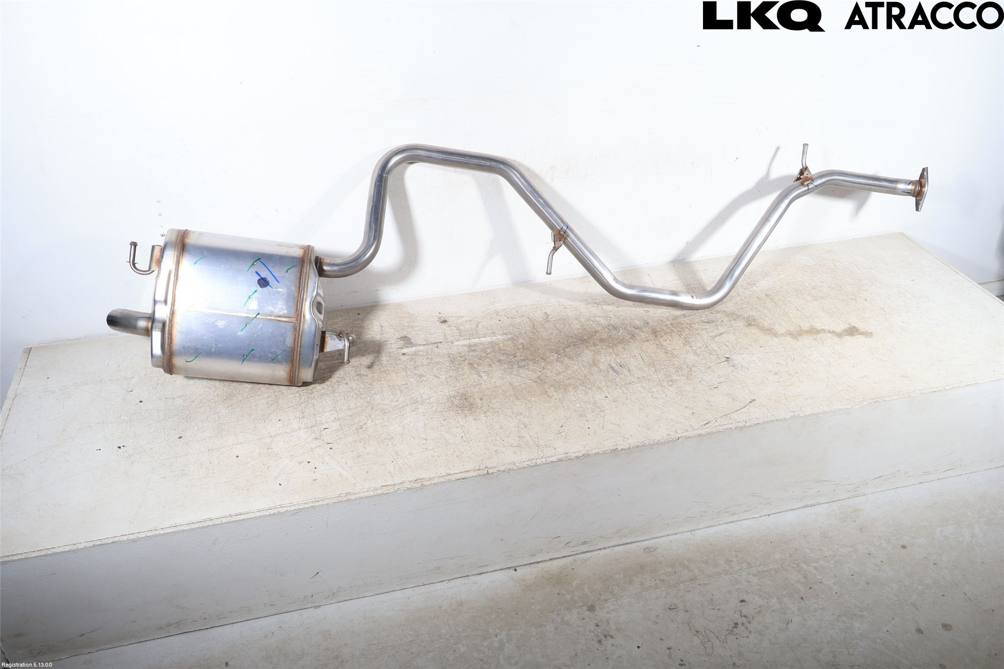 Toyota COROLLA 19- Avgas Bakre Dämpare