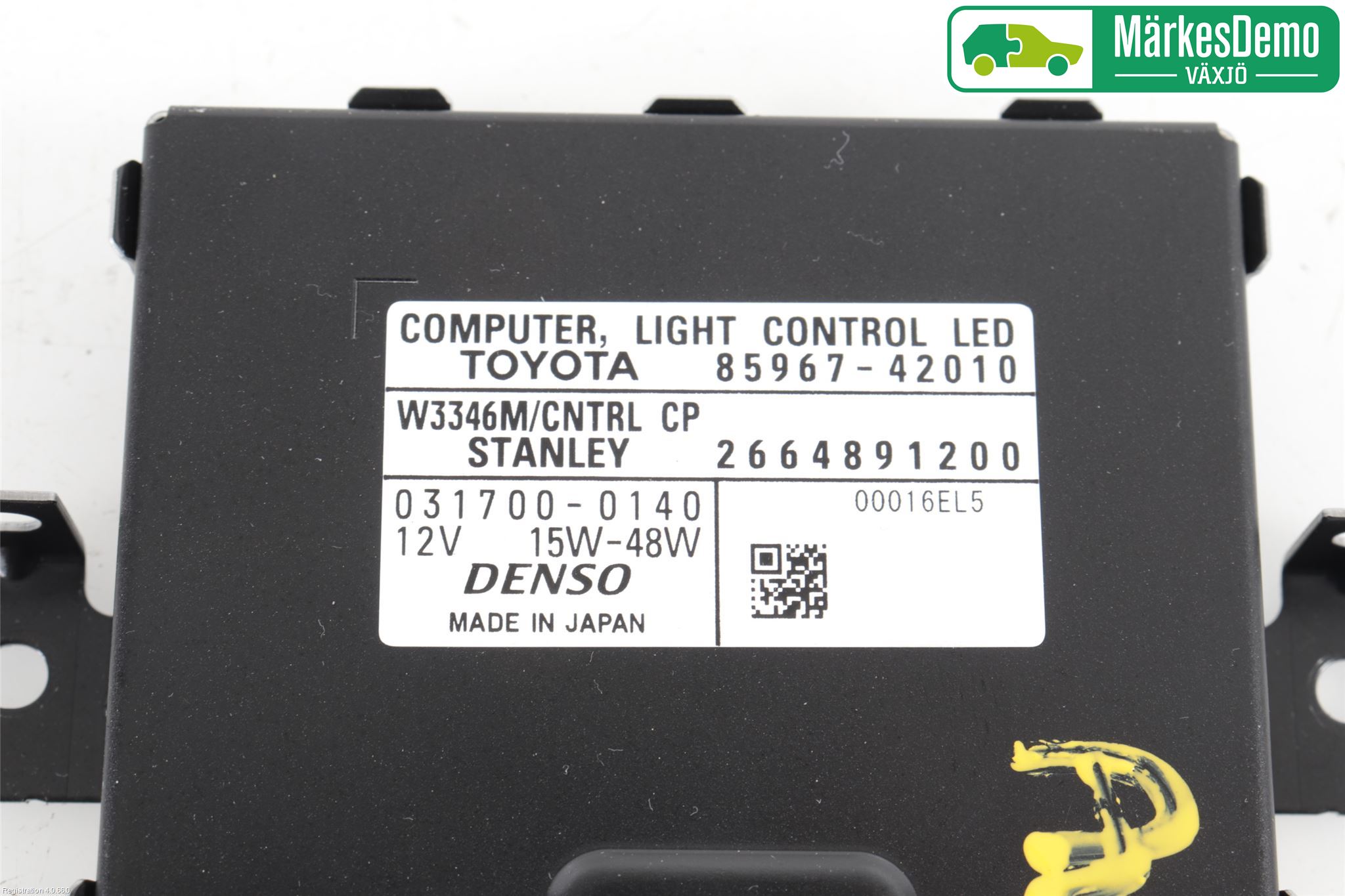 Toyota RAV4 13-18 Styrenhet Strålkastare