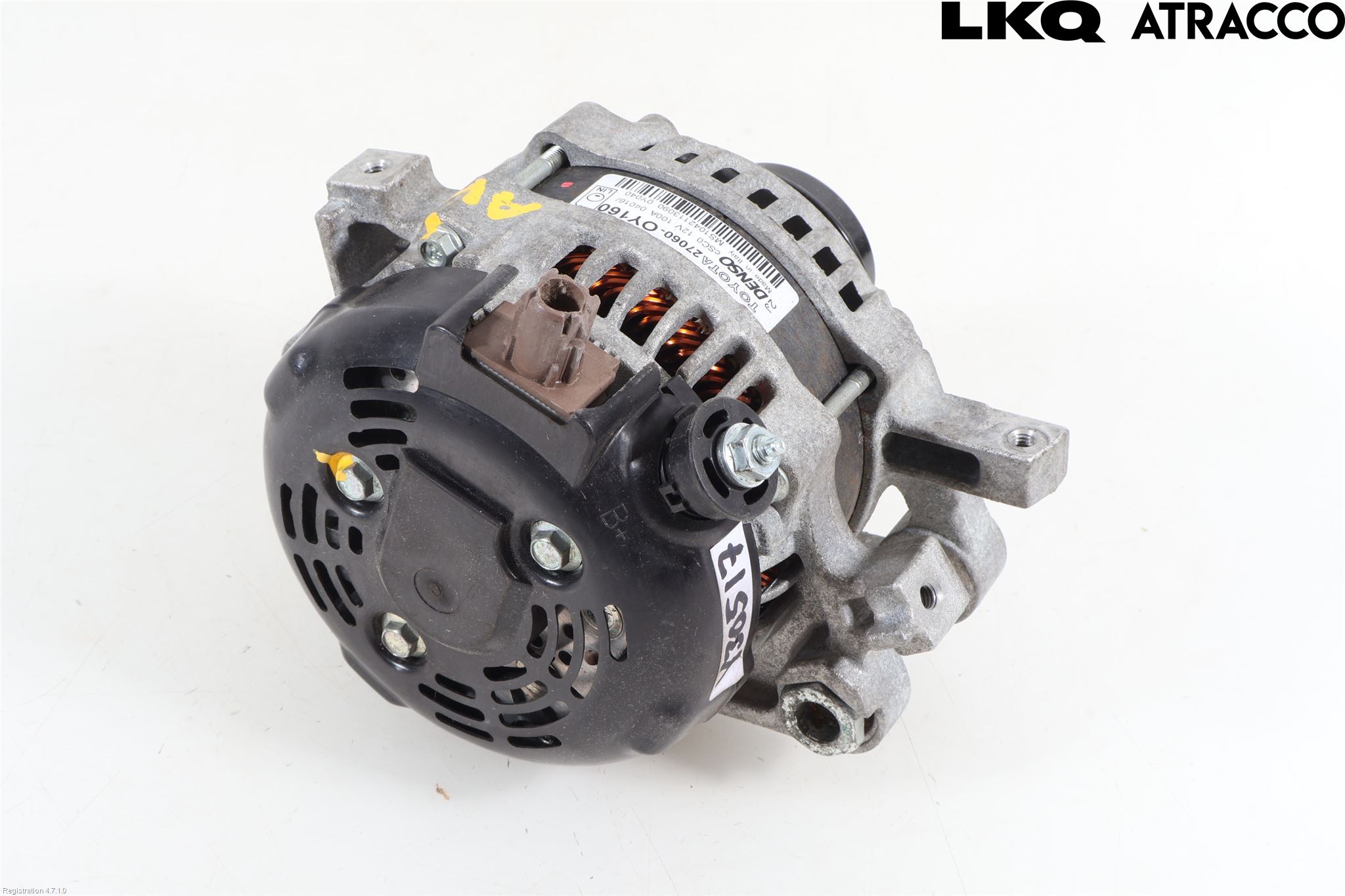 Toyota YARIS XP130 15-20 Generator