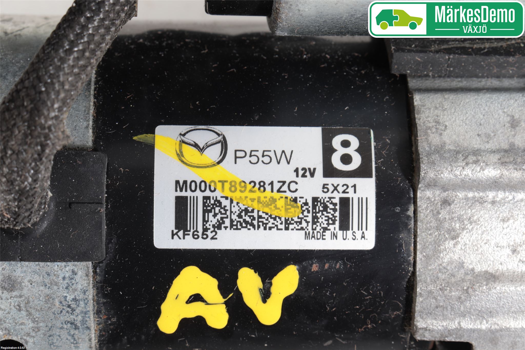 Mazda 3 III 14-19 Startmotor