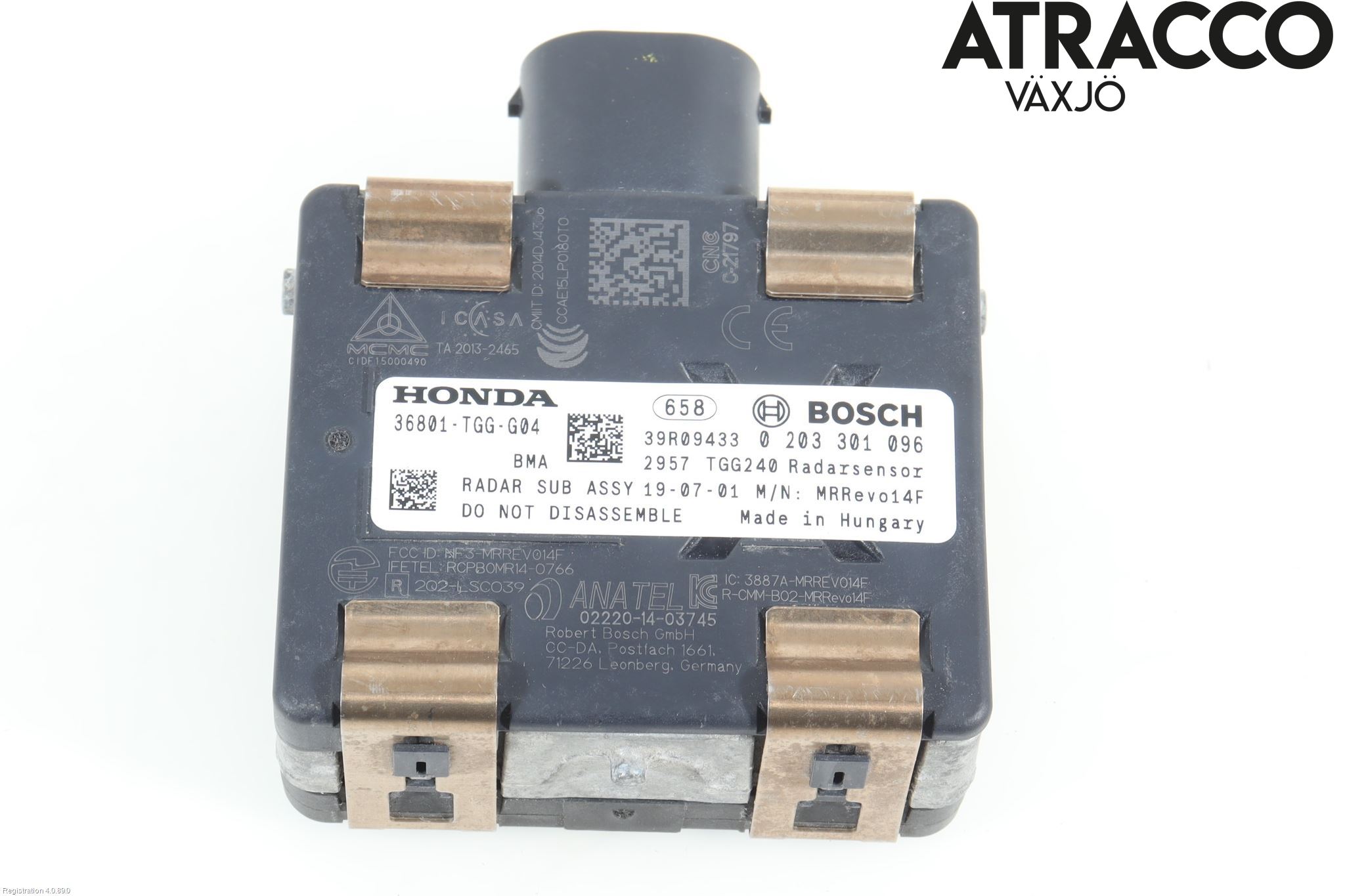 Honda CIVIC 17-22 Sensor Aktivt Kollisionsskydd
