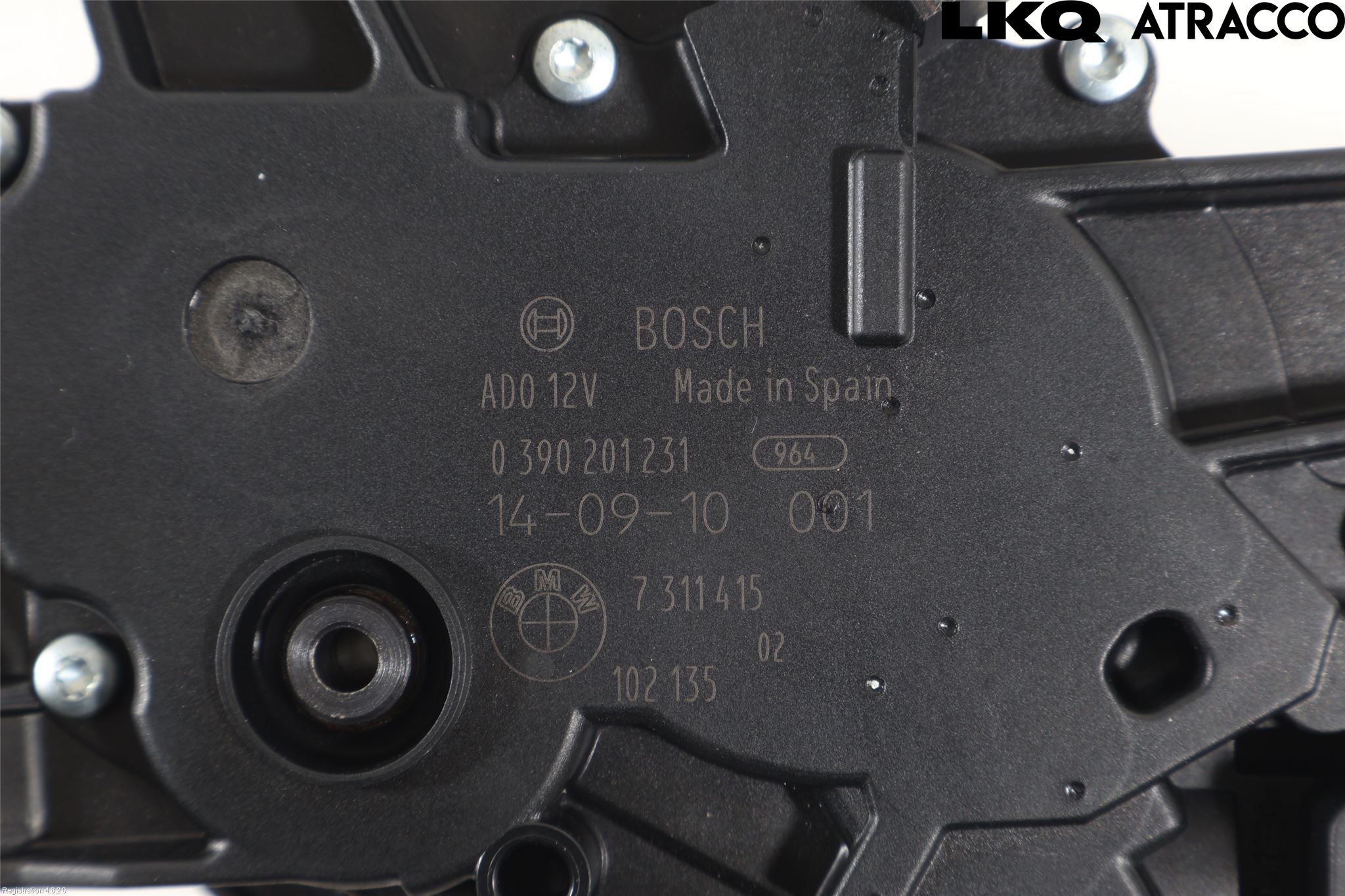 BMW 5 F10/F11/F18 09-17 Torkarmotor Baklucka