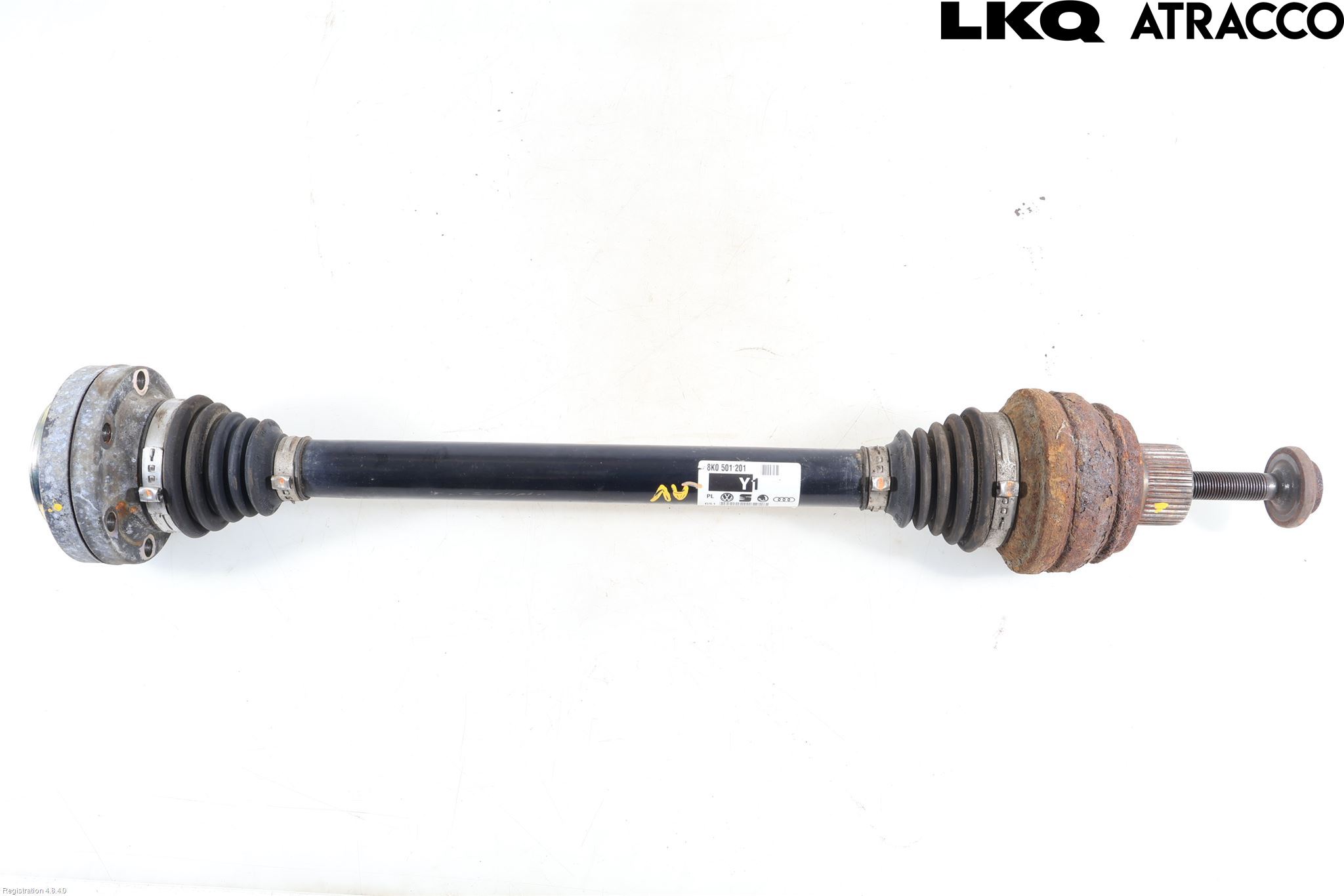Audi A5 07-16 Drivaxel Fram Höger