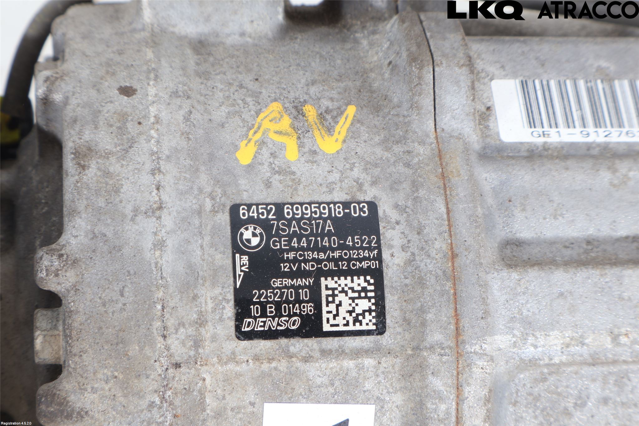 BMW 5 G30/G31/F90 17-23 Ac Kompressor