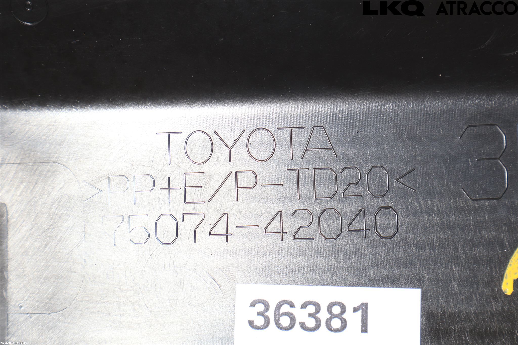 Toyota RAV4 19- Dörr Dekorlist Fram Vä