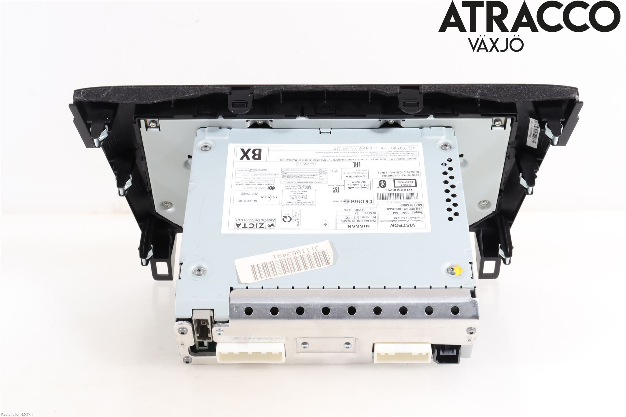Nissan QASHQAI 14-17 Cd Radio - Multimediapanel