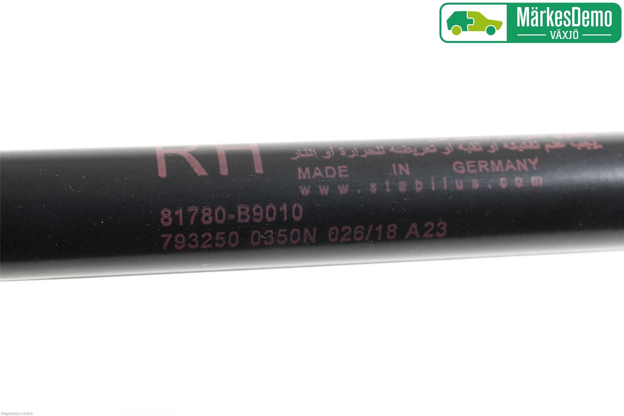 Hyundai i10 BA 17-20 Gasfjäder Baklucka