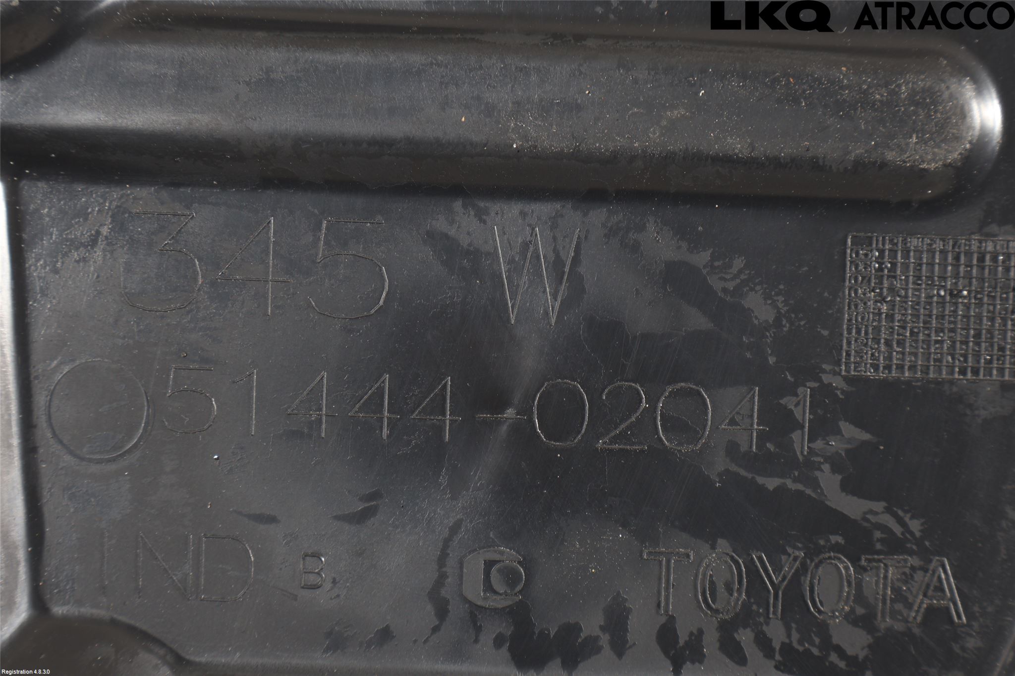 Toyota AVENSIS 09-15 Hasplåt Plåt-Plast