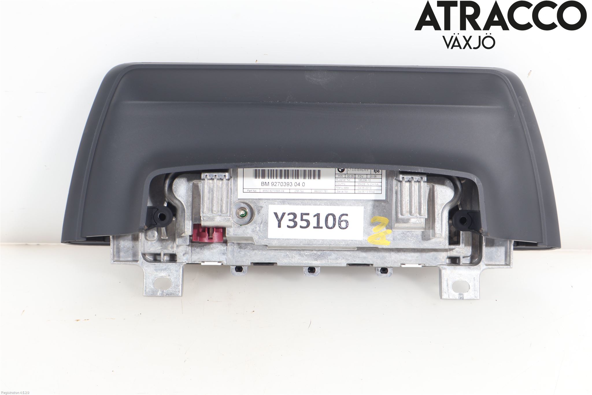 BMW 3 F30/F31/F80 12-19 Multifunktionsdisplay