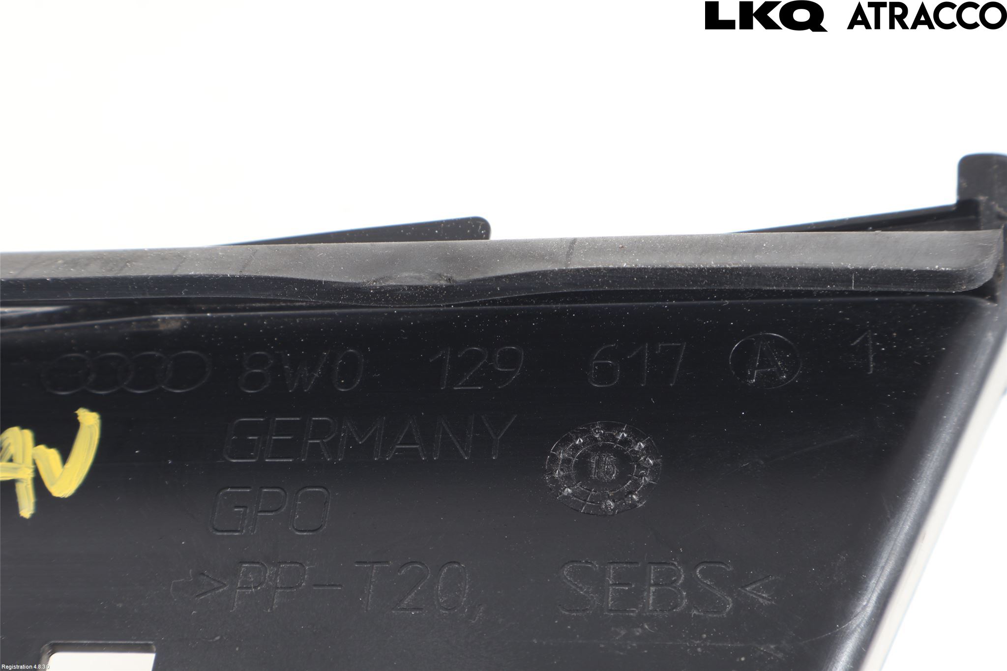 Audi A4/S4 B9 16-19 Förg-Bälg-Rör Mot Luftr