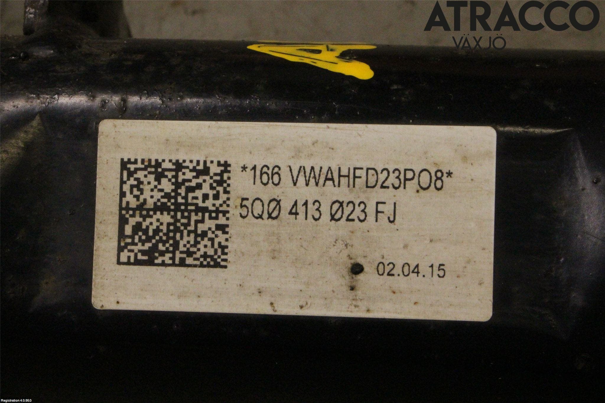 Volkswagen VW GOLF / E-GOLF VII 13-20 Fjäderben Fram Vänster