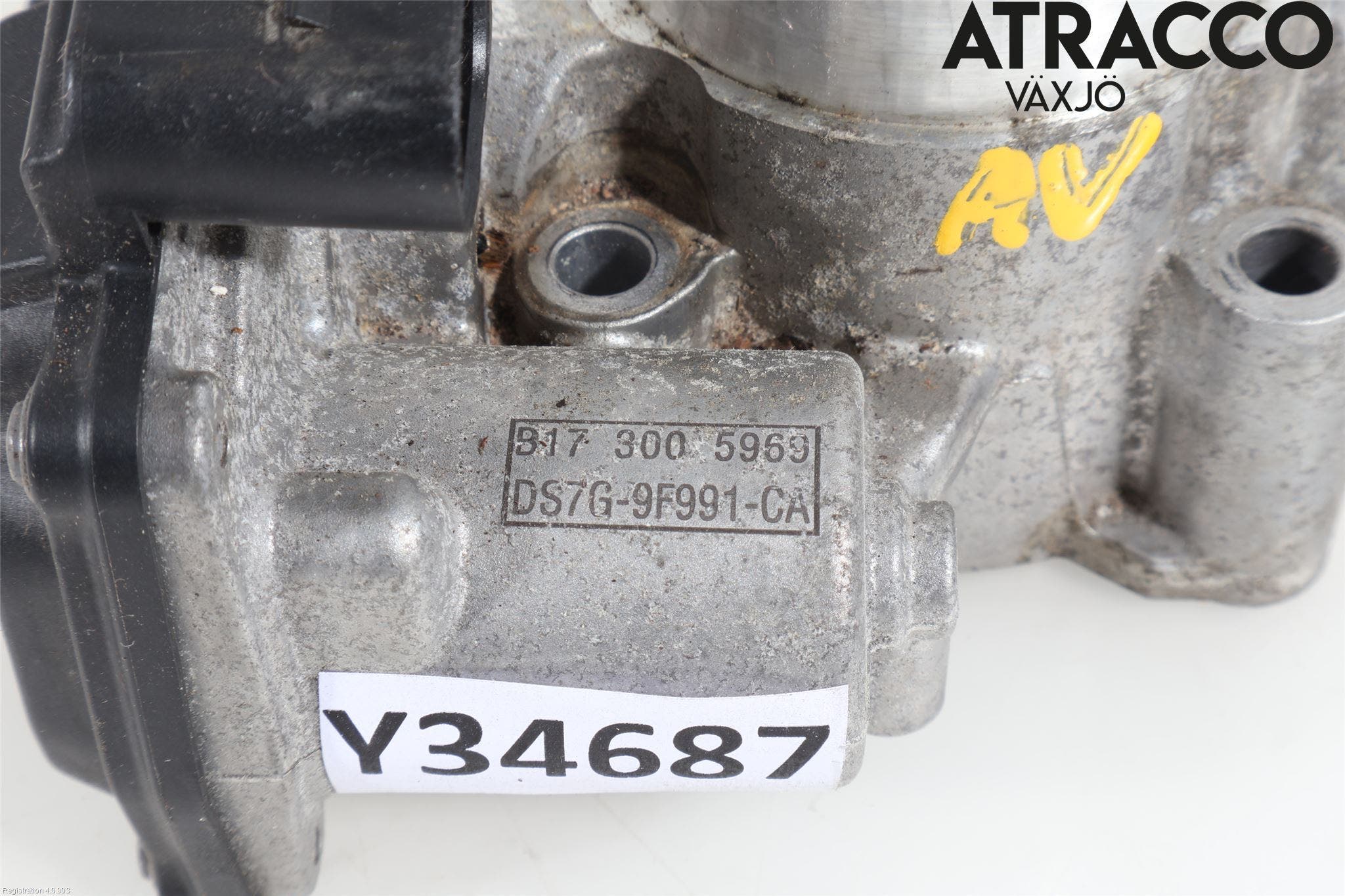 Ford GRAND C-MAX 15-19 Injluftmassamätare