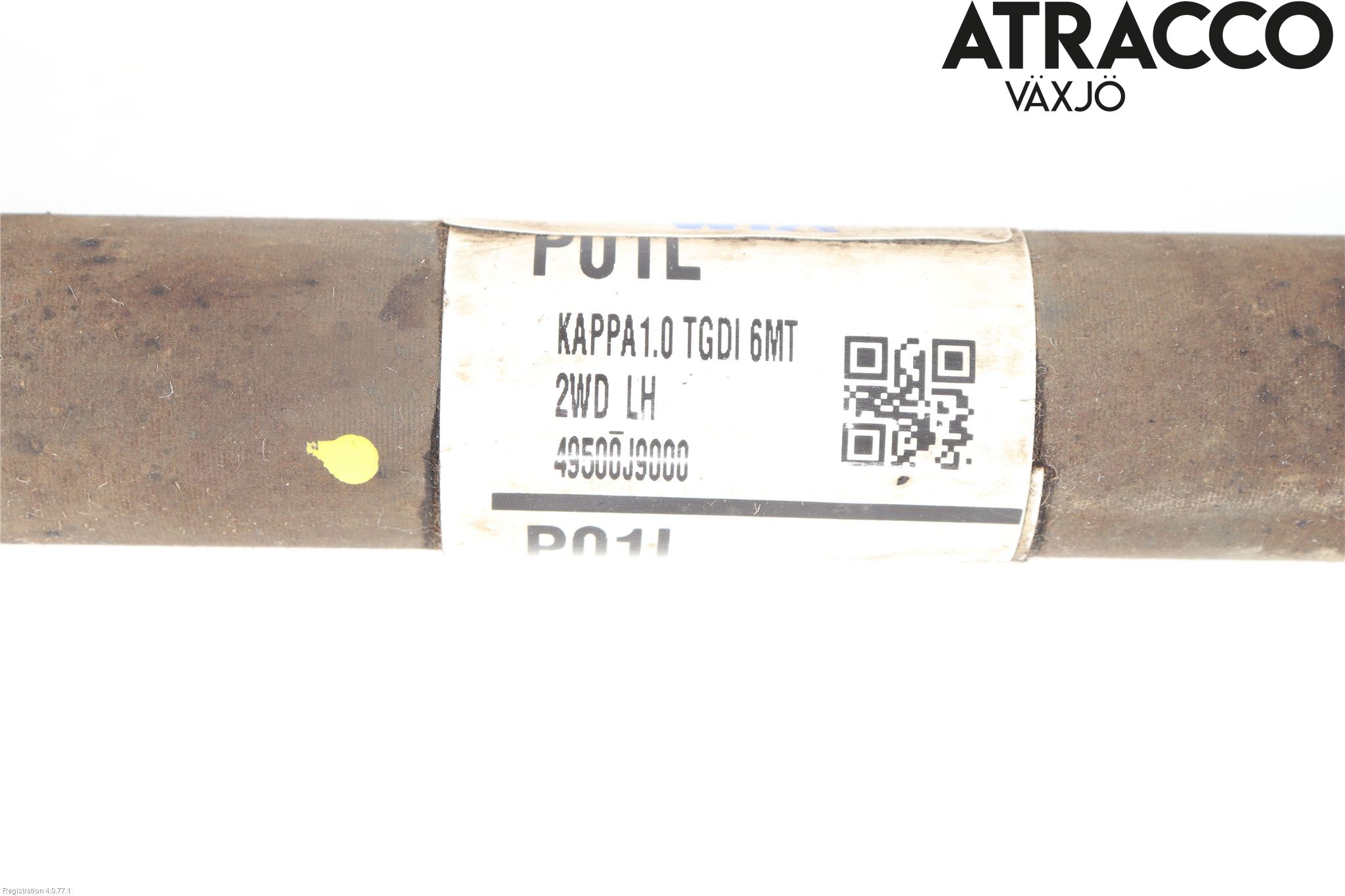 Hyundai KONA/ELECTRIC OS 18-23 Drivaxel Fram Vänster