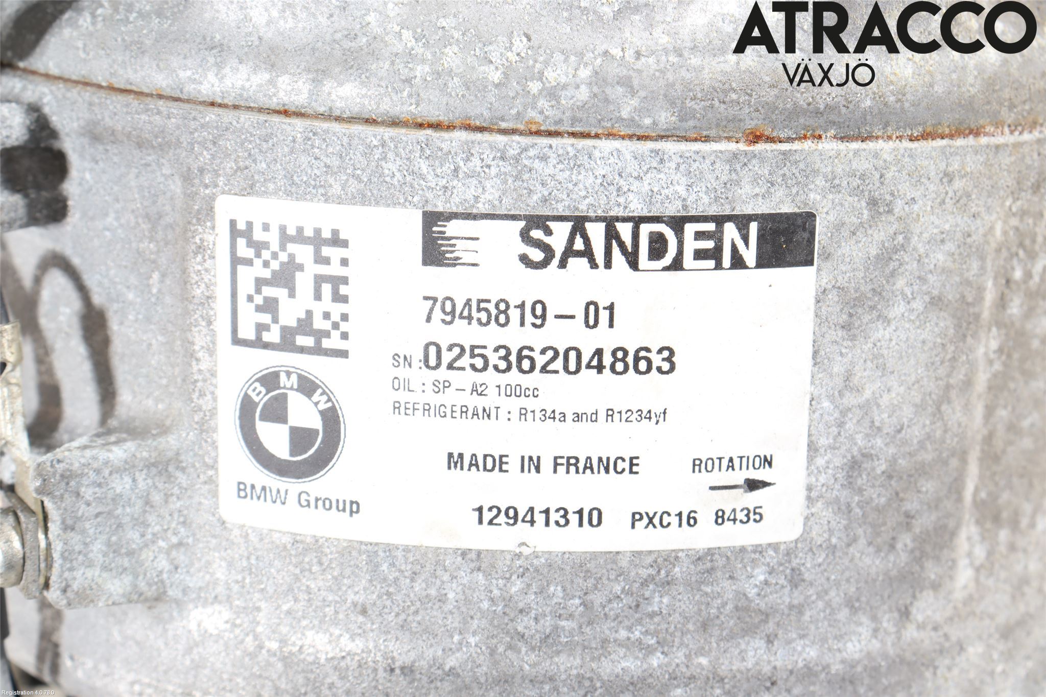 BMW 5 G30/G31/F90 17-23 Ac Kompressor