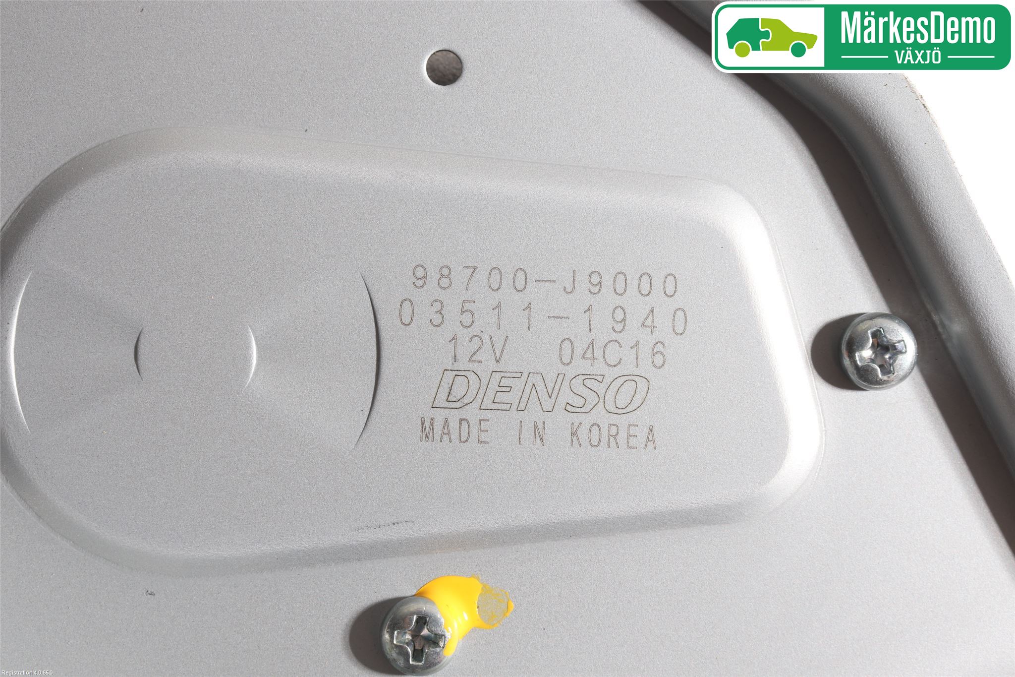 Hyundai KONA/ELECTRIC OS 18-23 Torkarmotor Baklucka