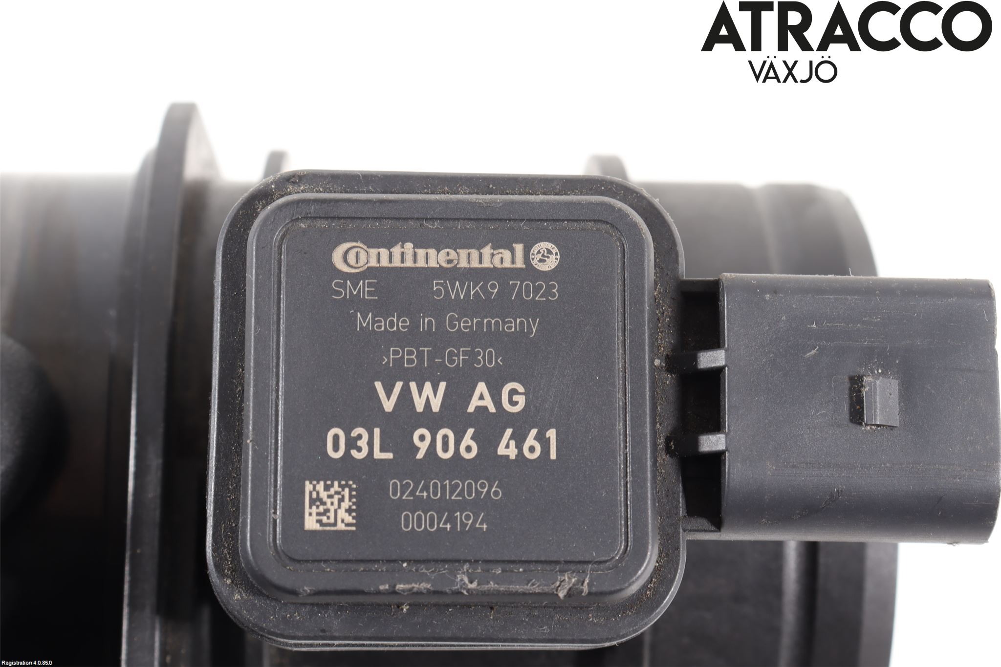 Volkswagen VW GOLF VI 09-13 Injluftmassamätare