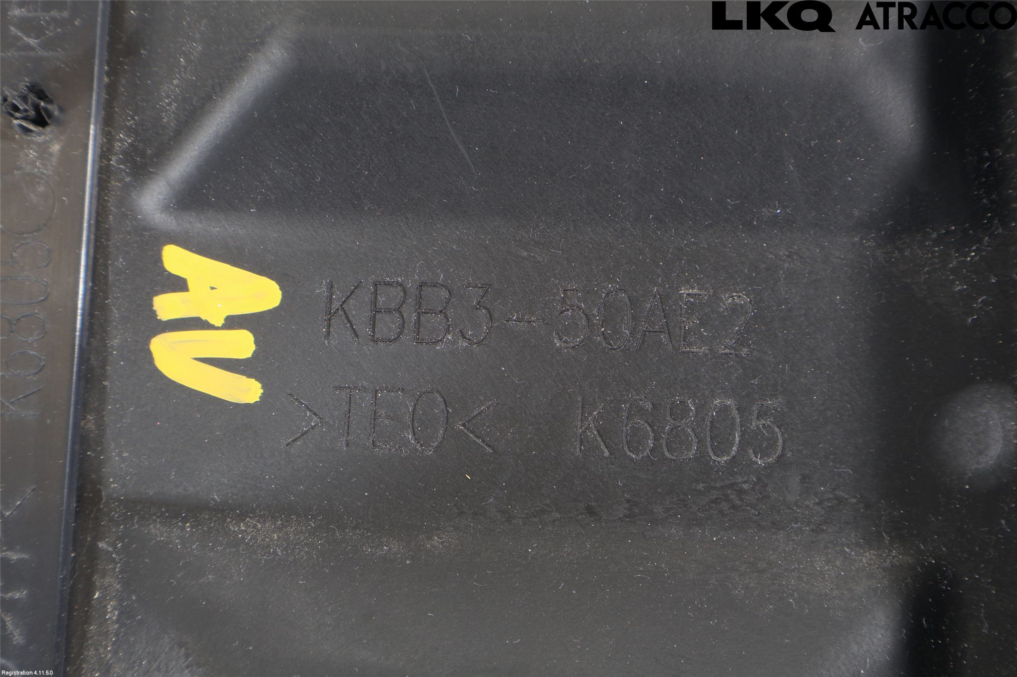 Mazda CX-80 24- Deflektor Plåt-Plast Kylning