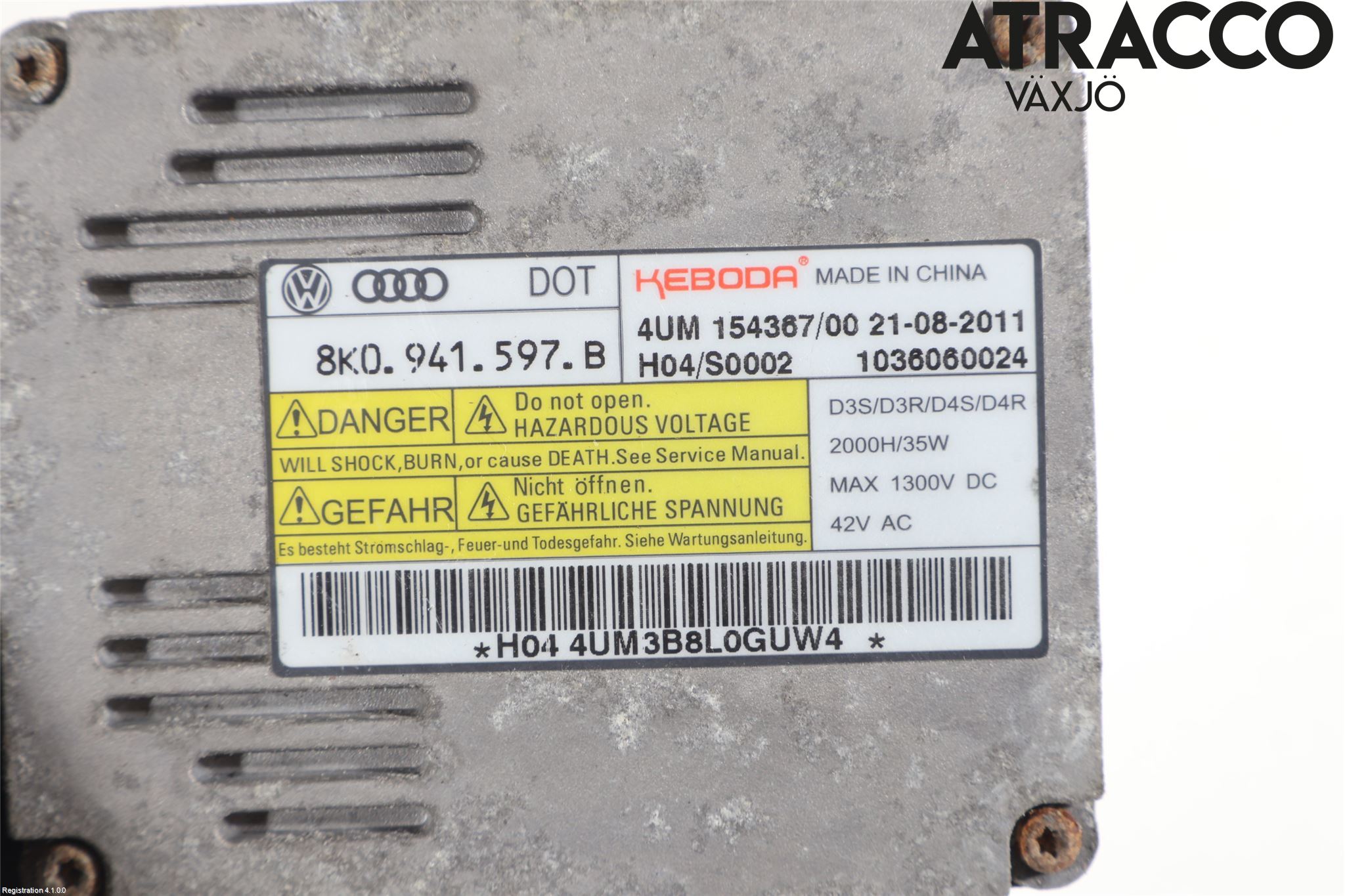 Volkswagen VW PASSAT 11-14 Styrenhet Strålkastare
