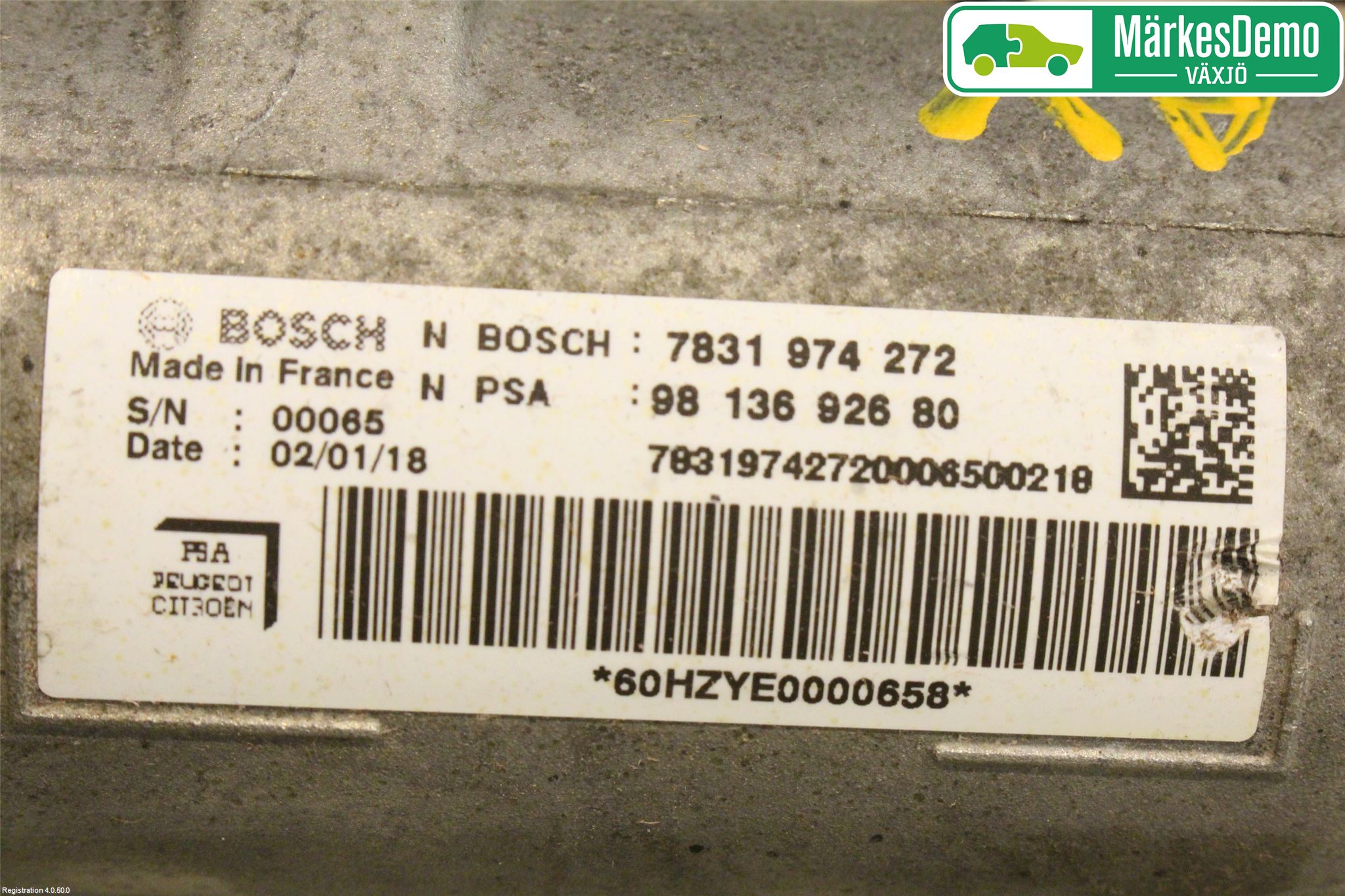 Toyota PROACE II 16- Styrväxel Servo -Snäcka