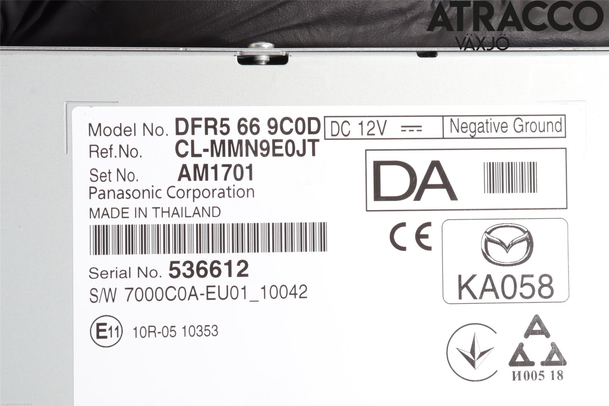 Mazda CX-30 20- Cd Radio - Multimediapanel