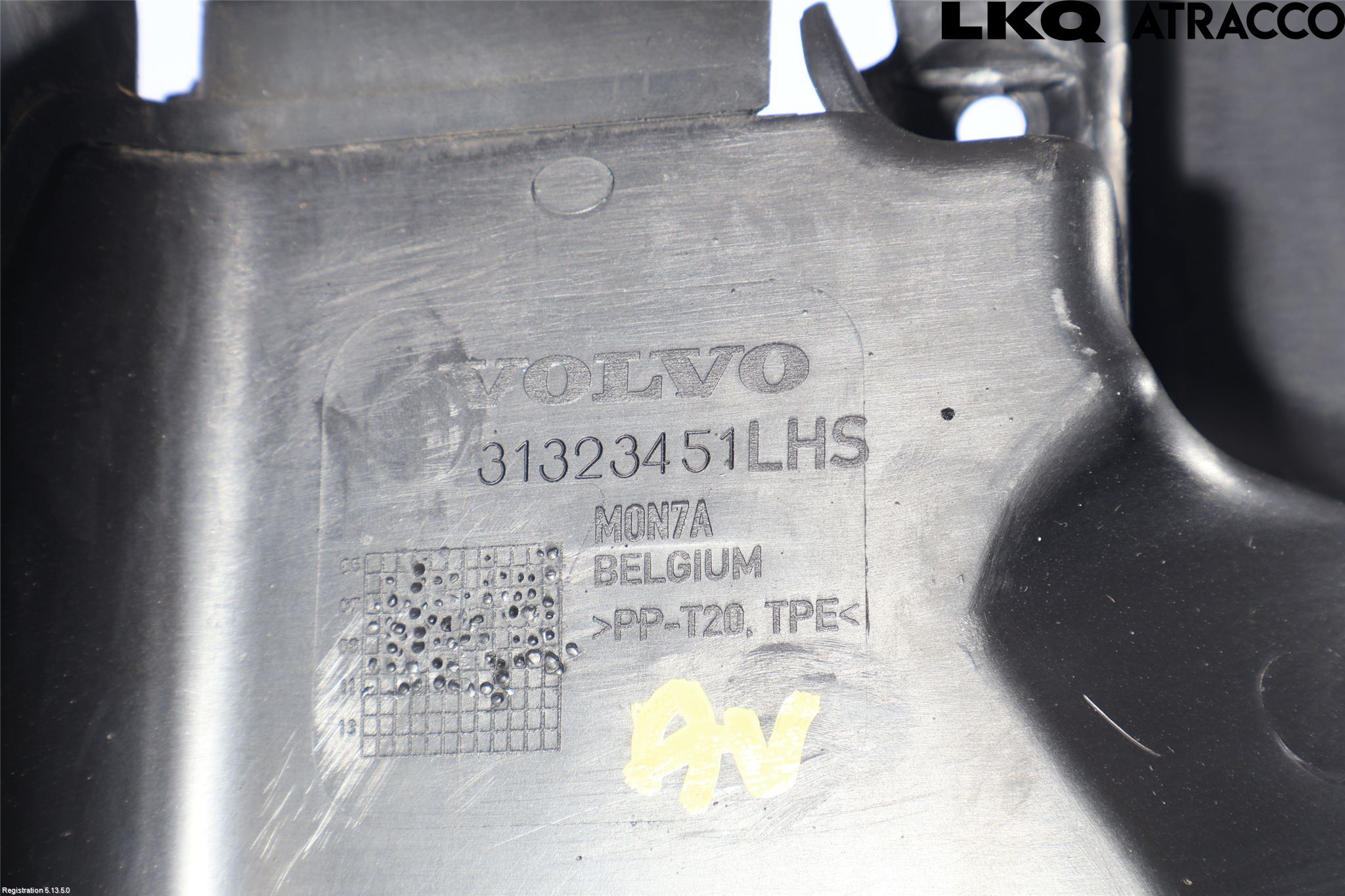 Volvo V70 08-13 Deflektor Plåt-Plast Kylning