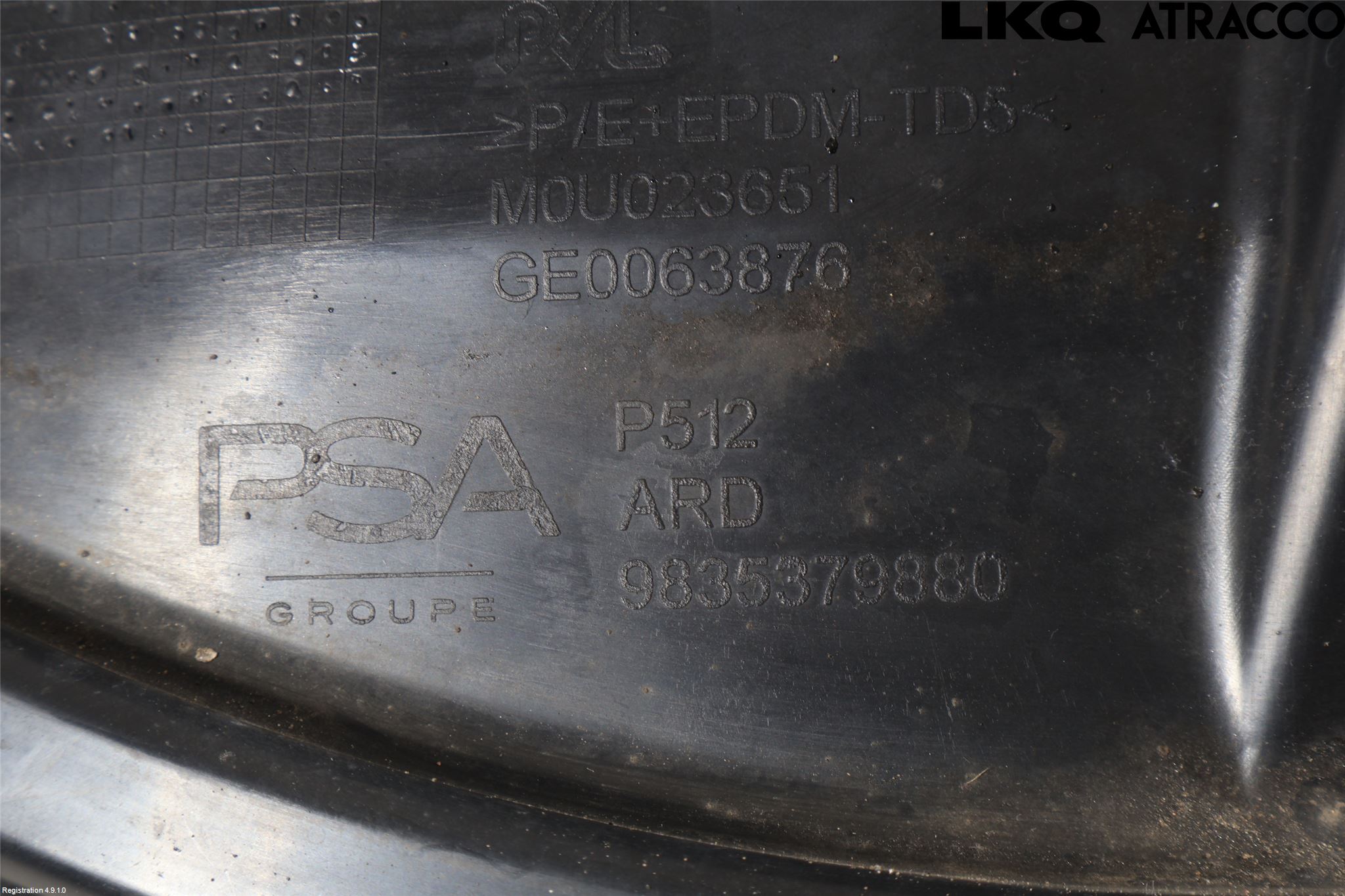 Peugeot 308/E-308 21- Skärm Inner