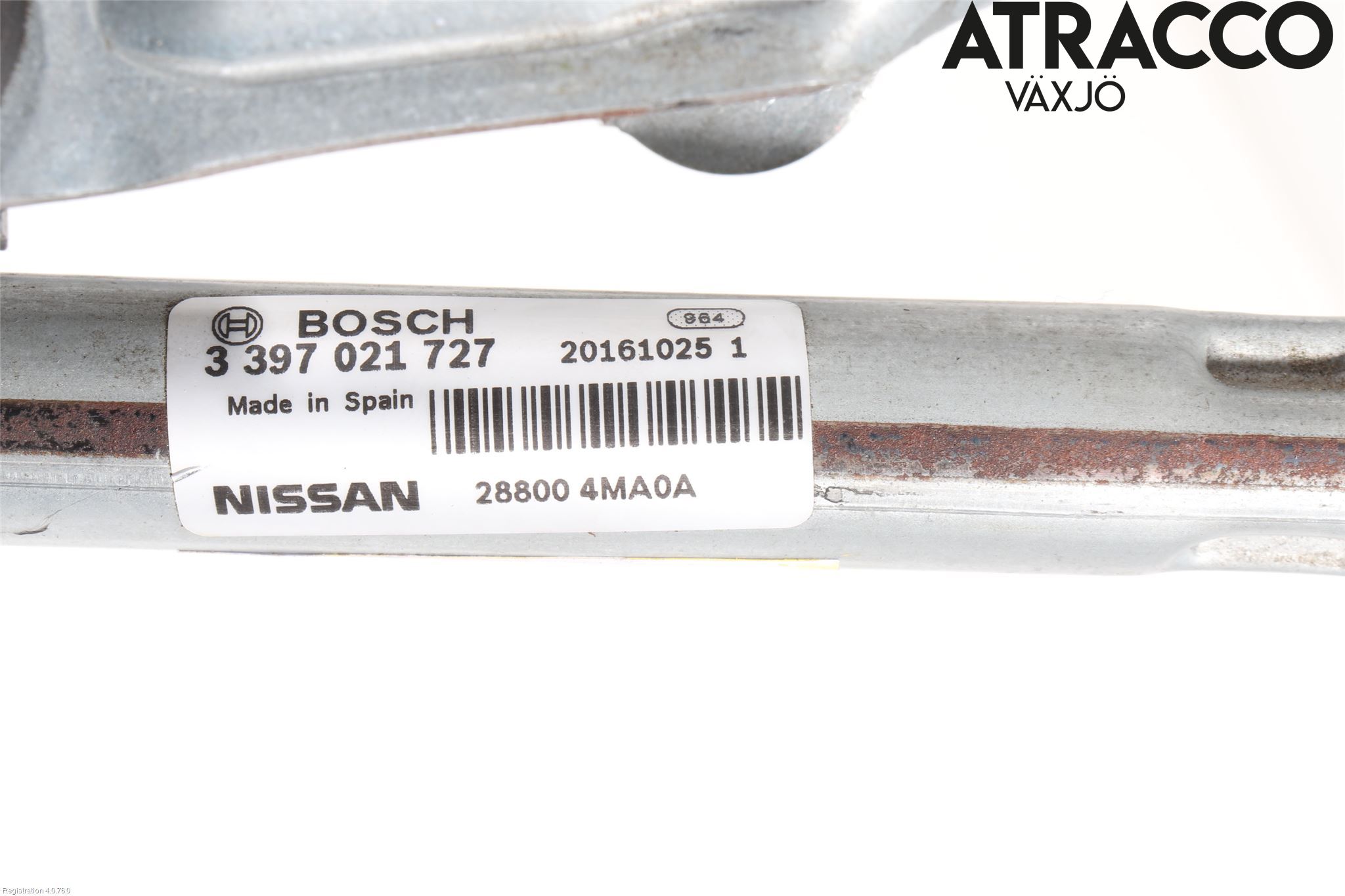 Nissan PULSAR Torkarmekanism Vindruta