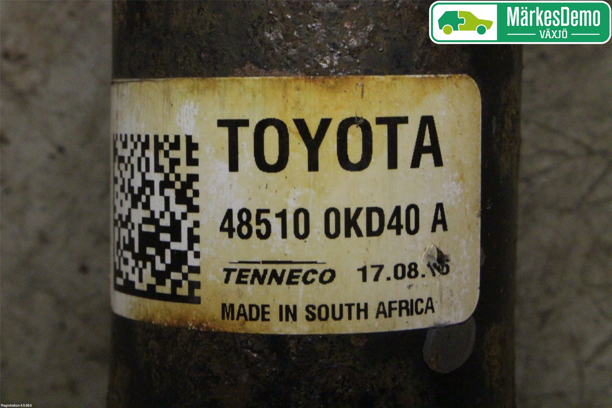 Toyota HILUX 16- Fjäderben Fram Höger