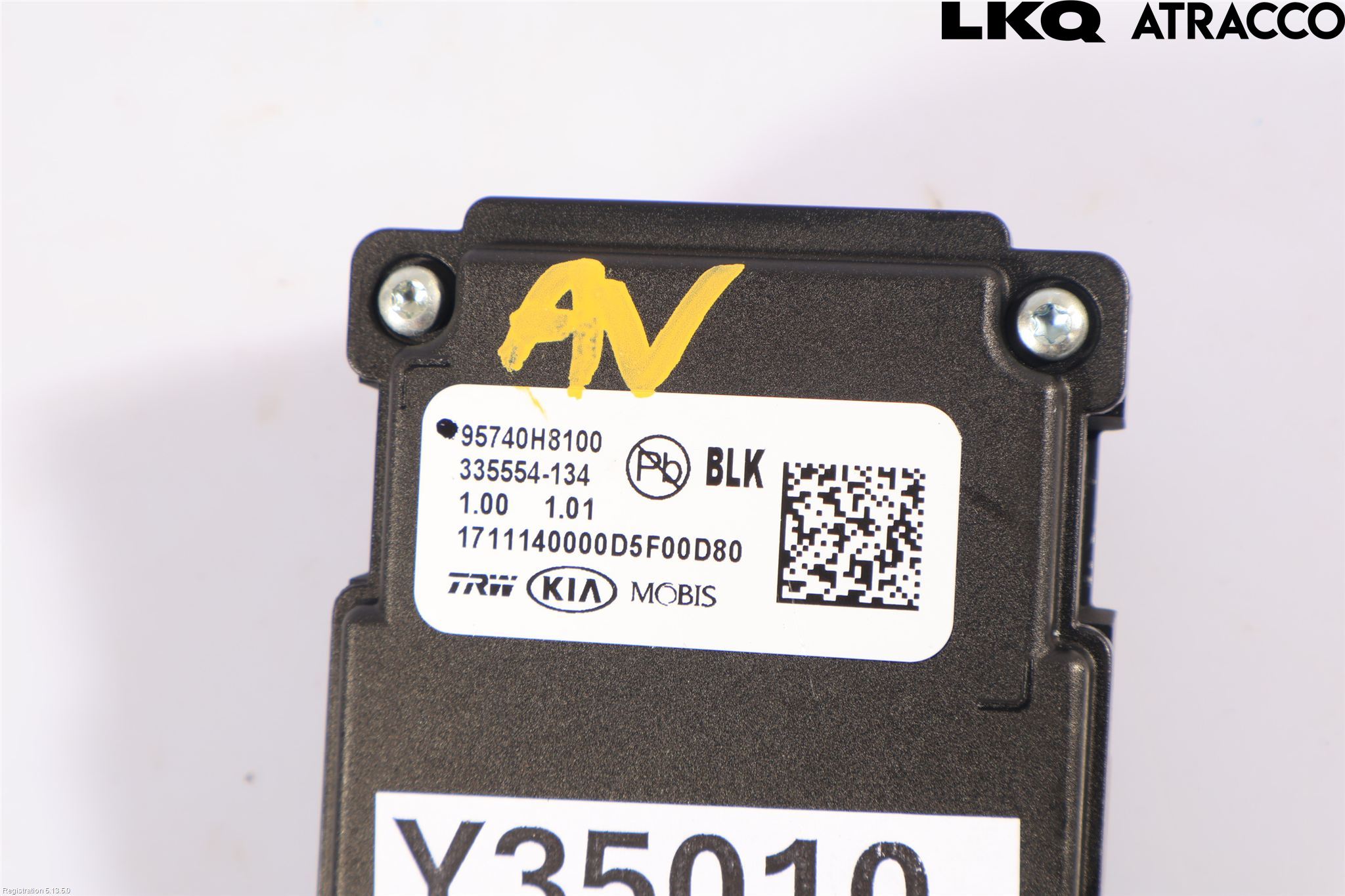 Kia RIO 17- Sensor Aktivt Kollisionsskydd