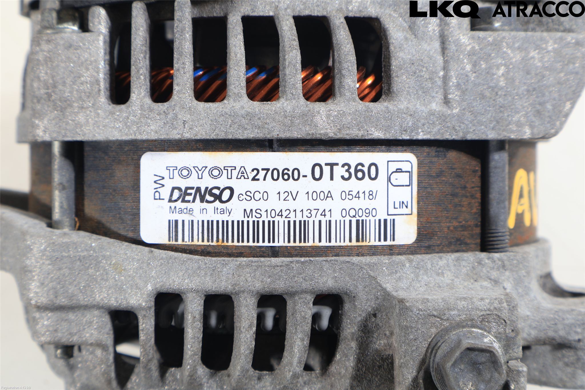 Toyota AVENSIS 16-18 Generator