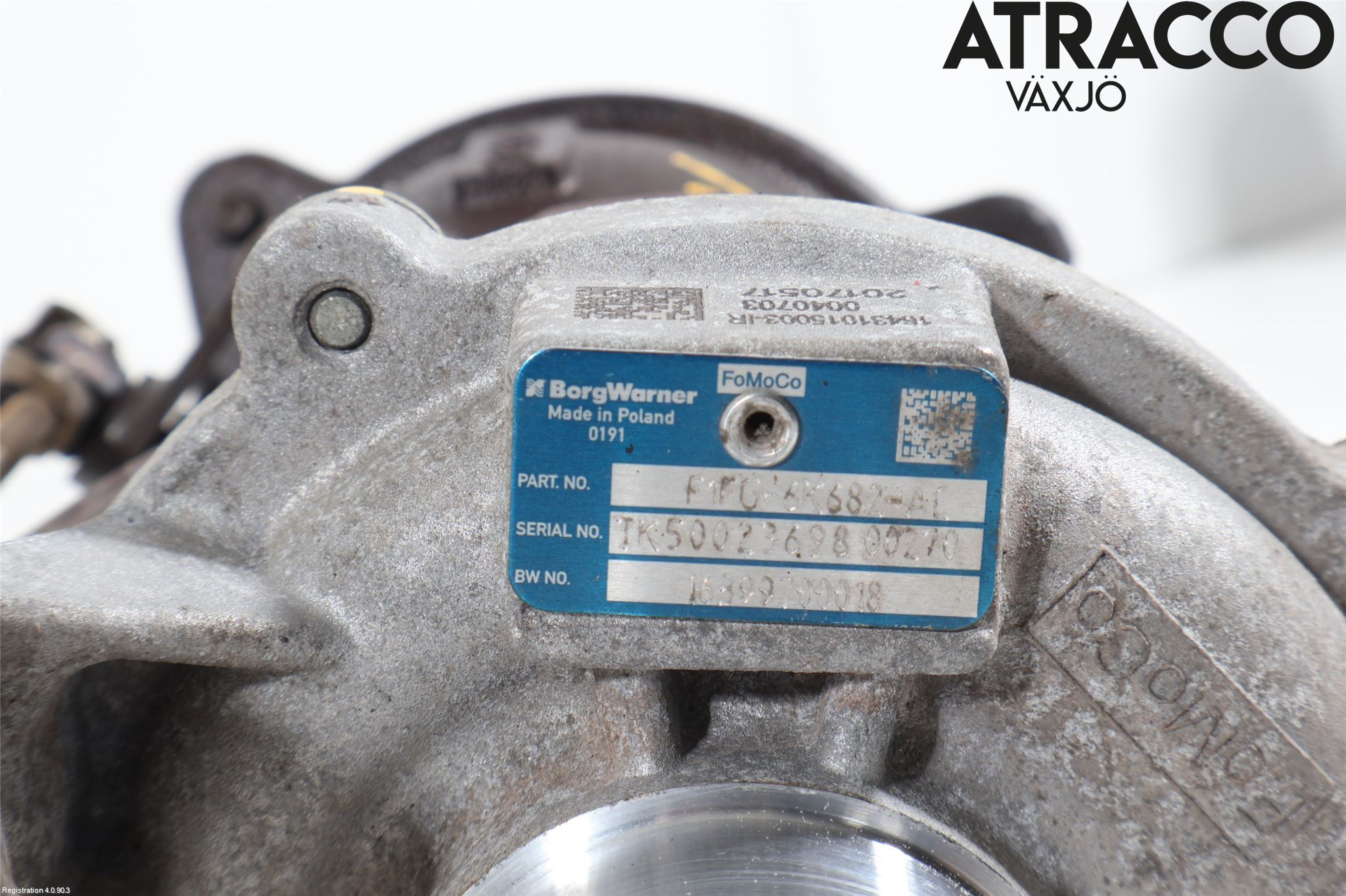 Ford GRAND C-MAX 15-19 Turboaggregat