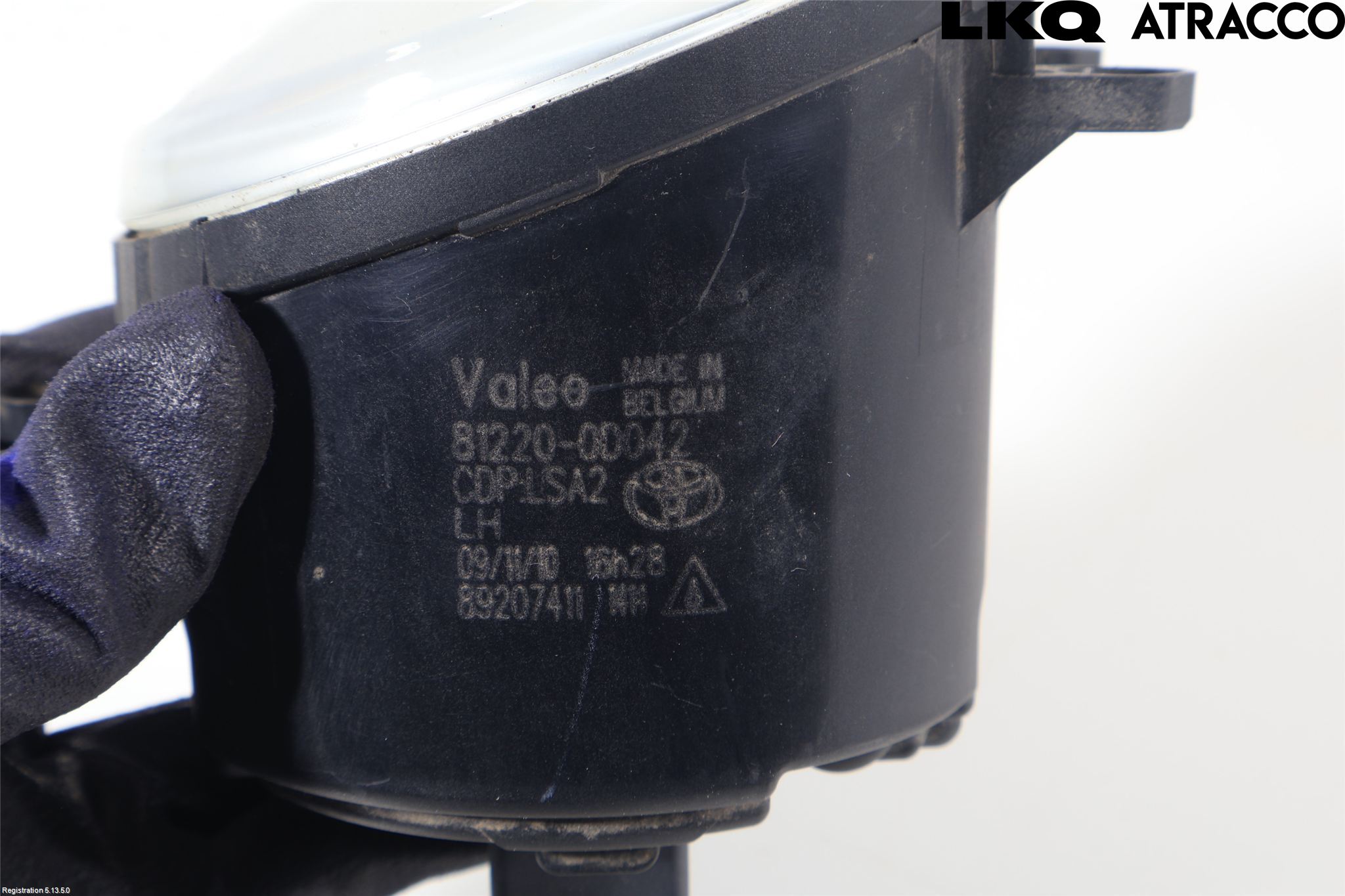 Toyota AURIS 10-12 Dimljus-Varselljus Fram