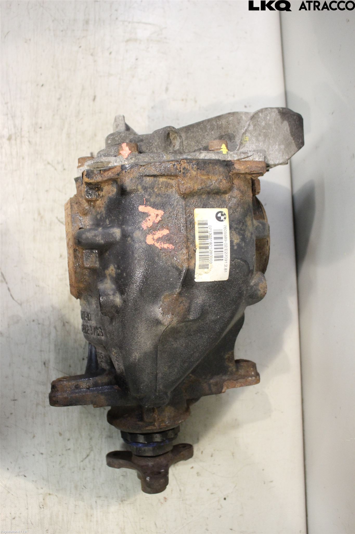 BMW 3 F30/F31/F80 12-19 Bakväxel-Diff