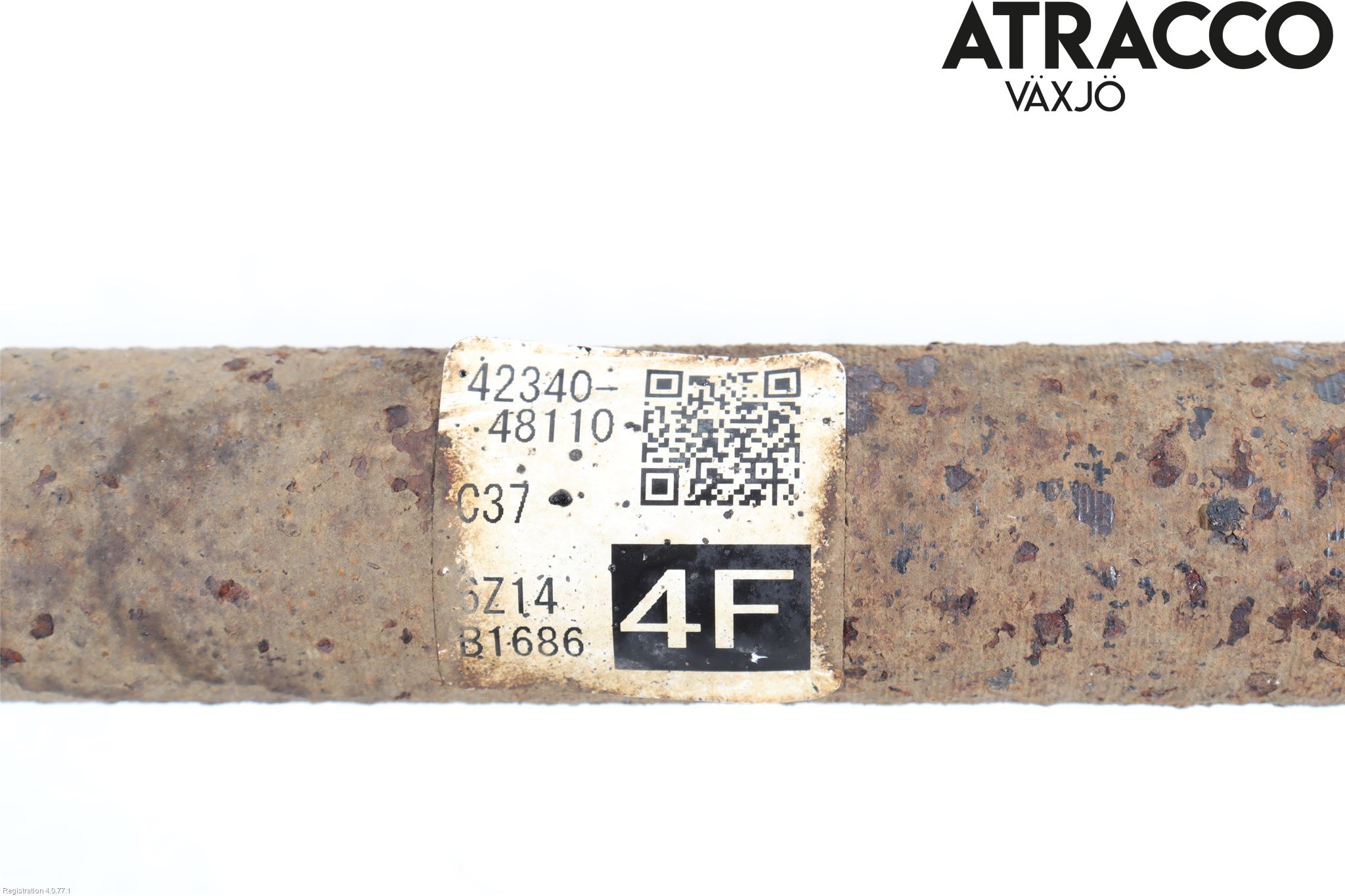 Lexus NX 300h 15-21 Drivaxel Bak Höger